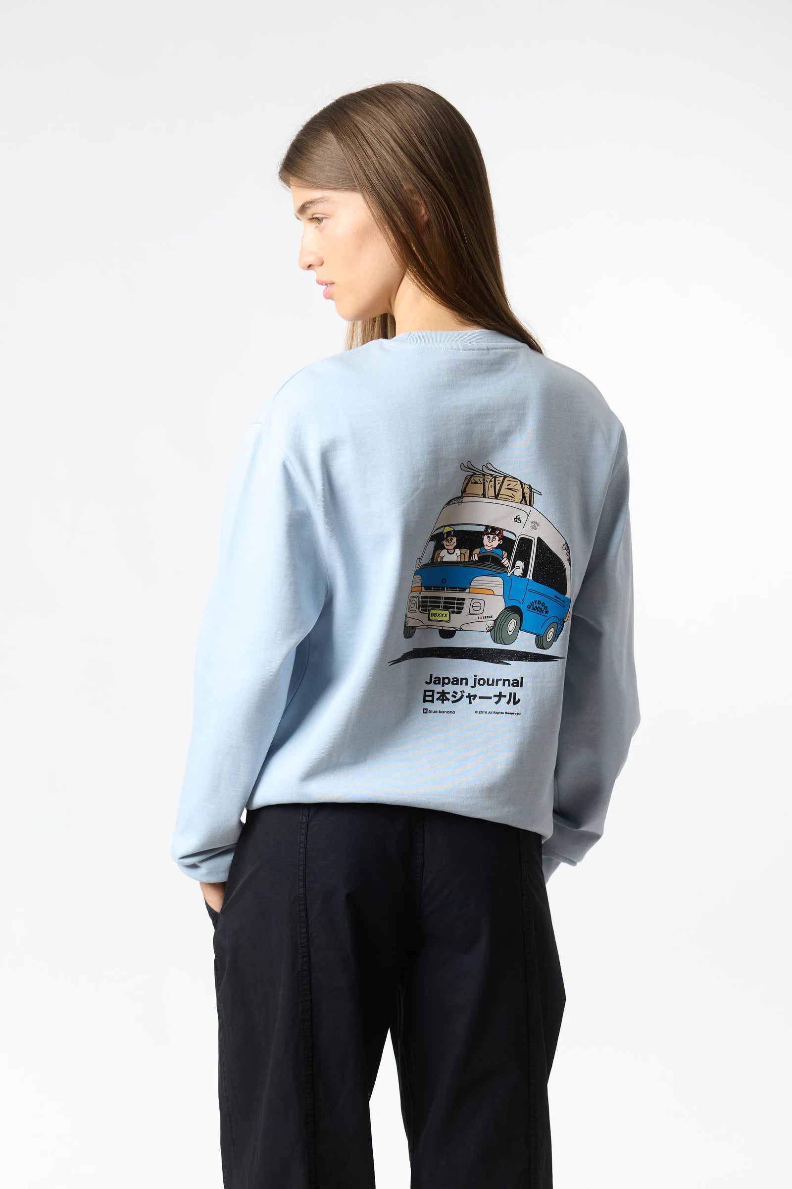 SUDADERA ROAD ICE BLUE thumbnail