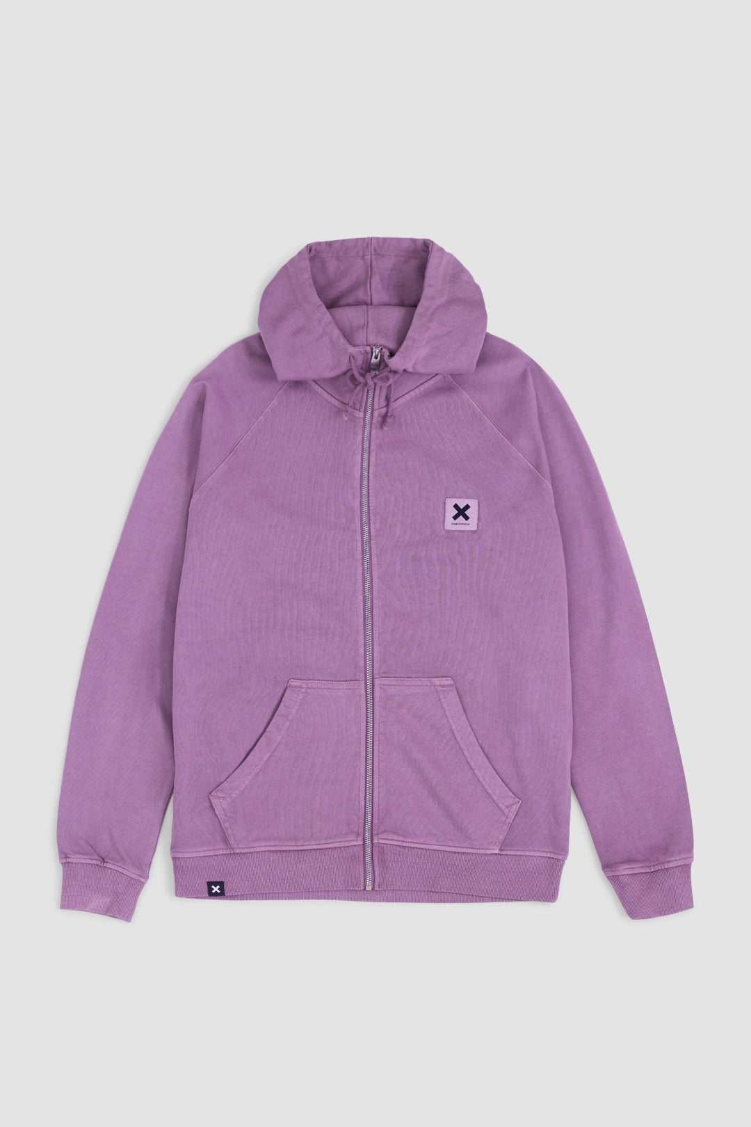LIGHT PURPLE ICONIC FULL ZIP HOODIE