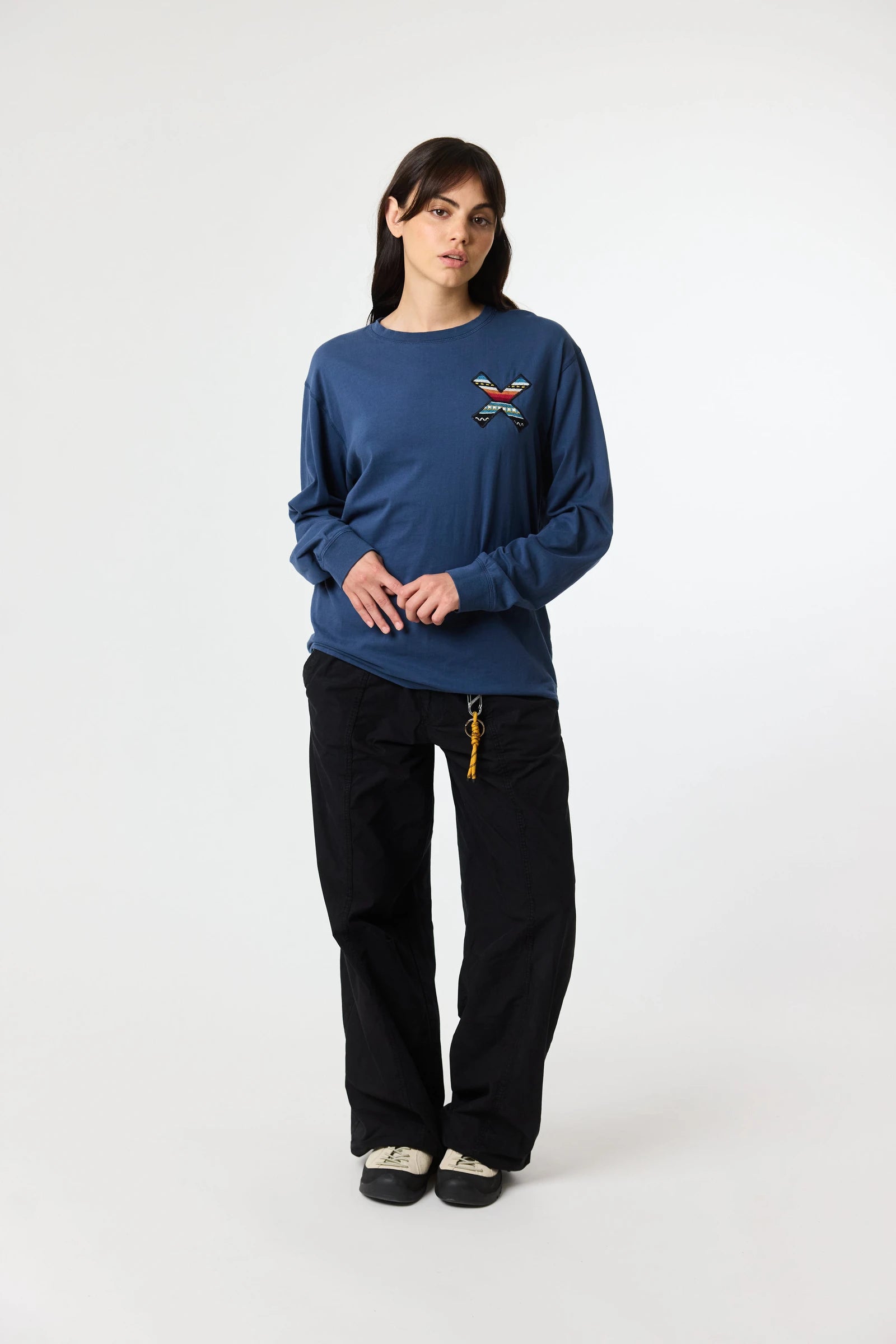 CAMISETA MANGA LARGA CLASSIC IMPERIAL BLUE thumbnail