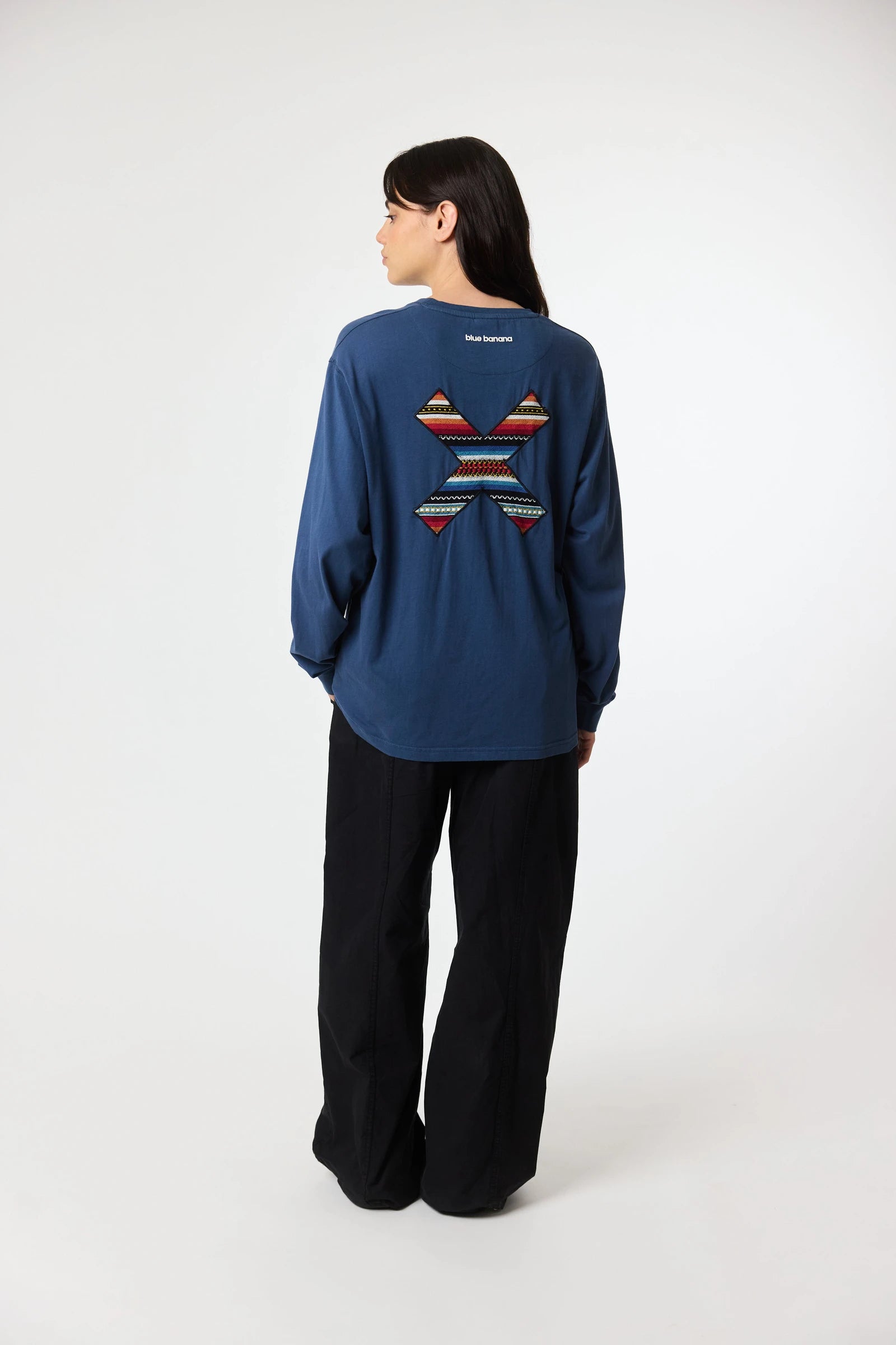 CAMISETA MANGA LARGA CLASSIC IMPERIAL BLUE thumbnail