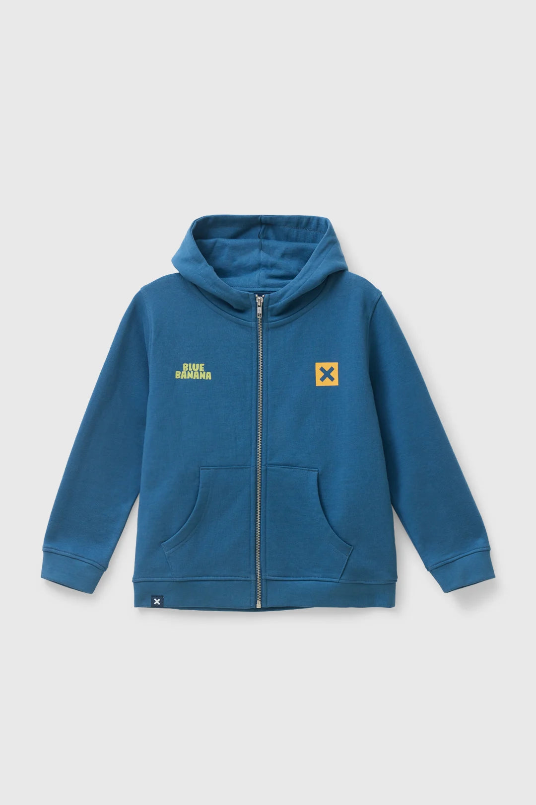 INDIGO BLUE TRAIL KIDS FULL ZIP HOODIE