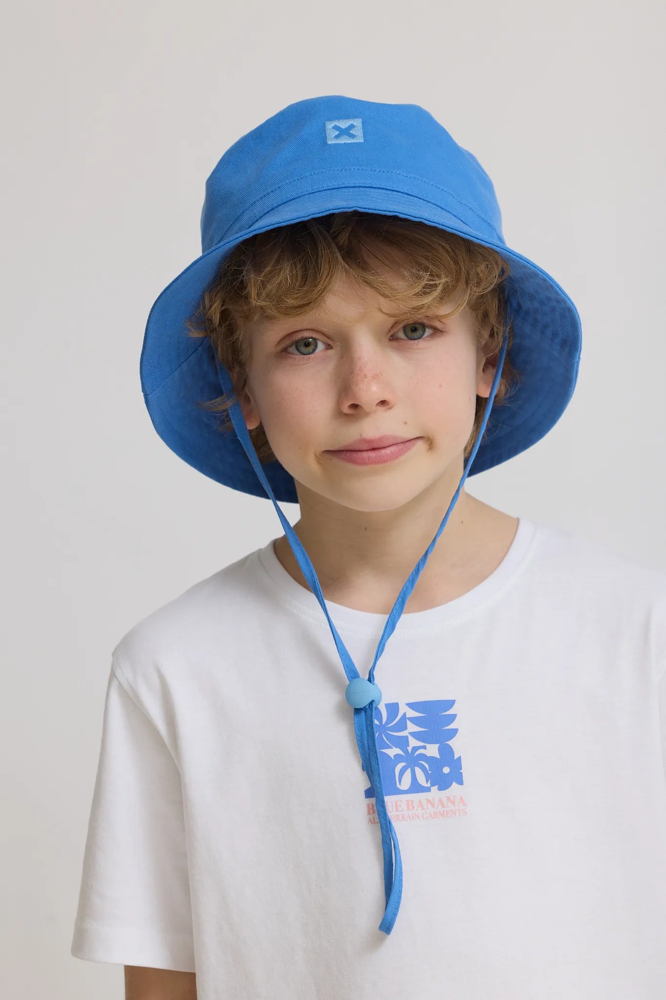 GORRO KIDS WASHED JAY BLUE