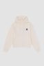 SUDADERA CON CAPUCHA MUJER KARMA BLANCO ROTO