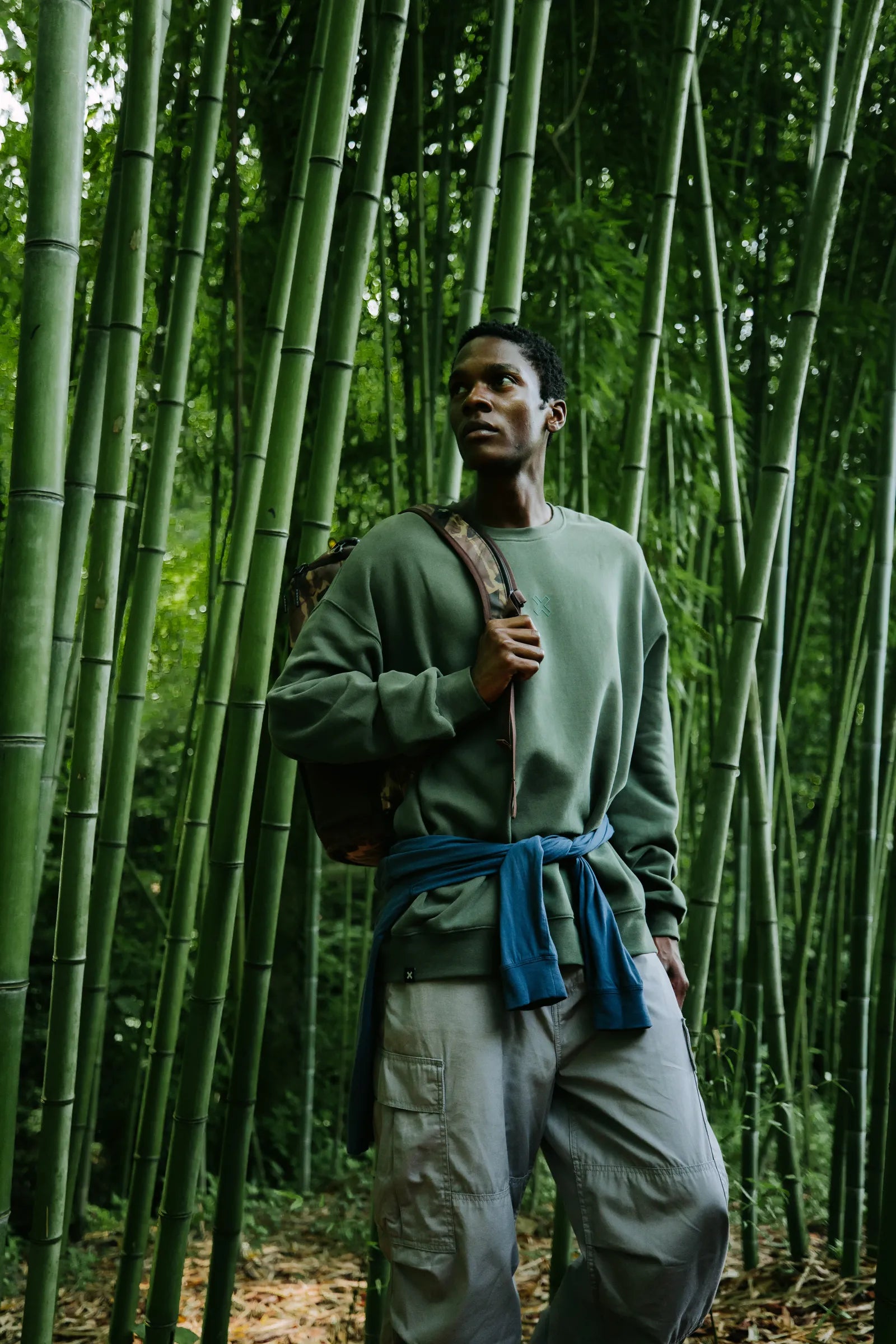 SUDADERA BONFIRE CAQUI