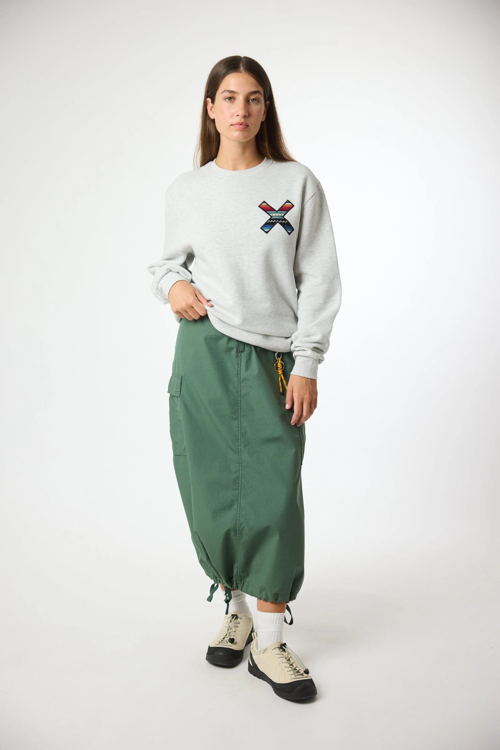 SUDADERA CLASSIC LIGHT GREY MELANGE thumbnail