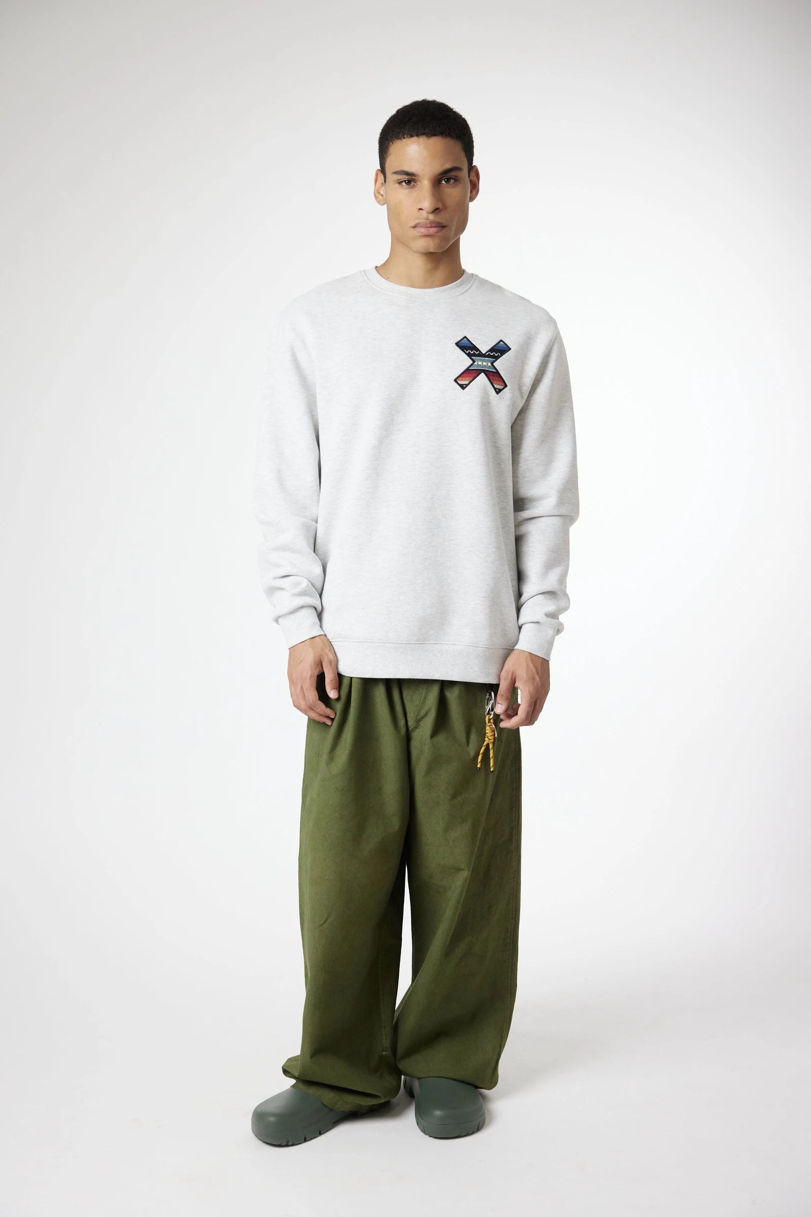 SUDADERA CLASSIC LIGHT GREY MELANGE thumbnail