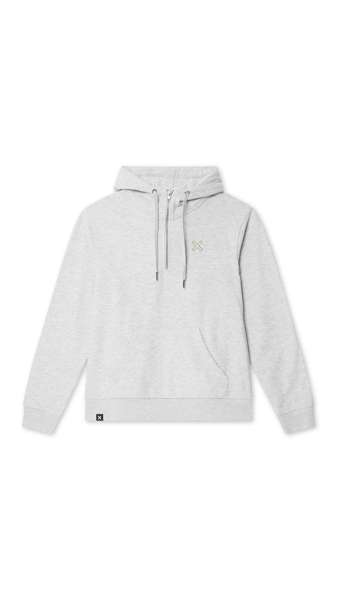 HALF ZIP HOODIE REEF LIGHT GREY MELANGE thumbnail
