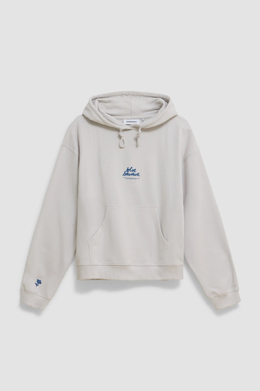 SUDADERA CON CAPUCHA MUJER SIGNATURE LIGHT GREY