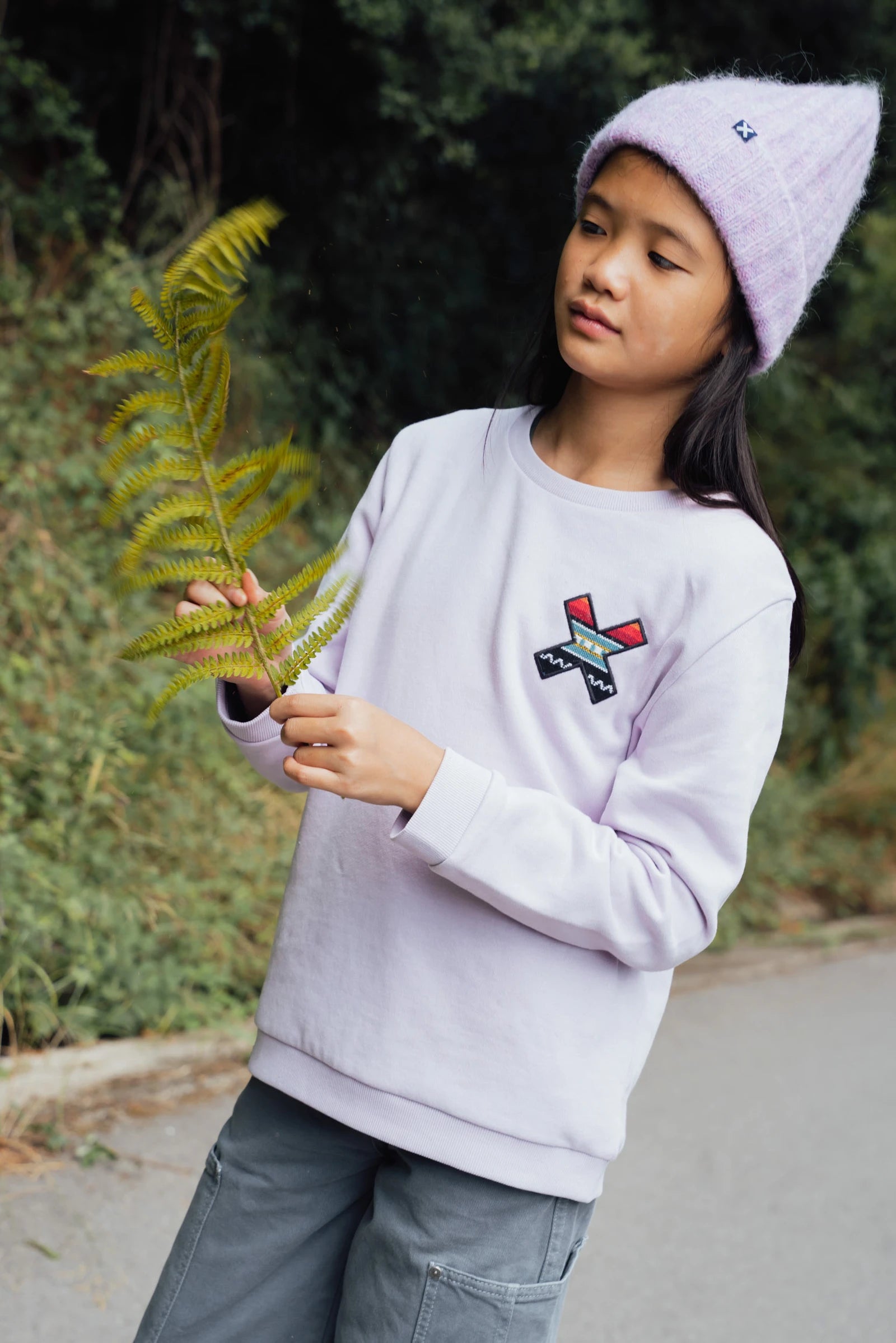 SUDADERA KIDS CLASSIC LIGHT LILAC thumbnail