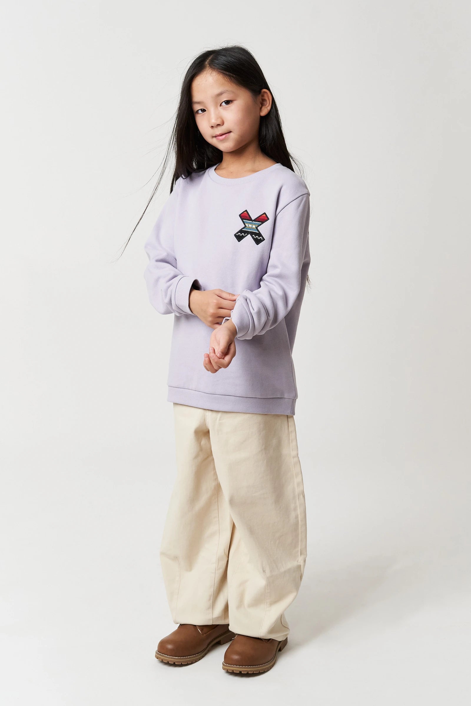 SUDADERA KIDS CLASSIC LIGHT LILAC thumbnail