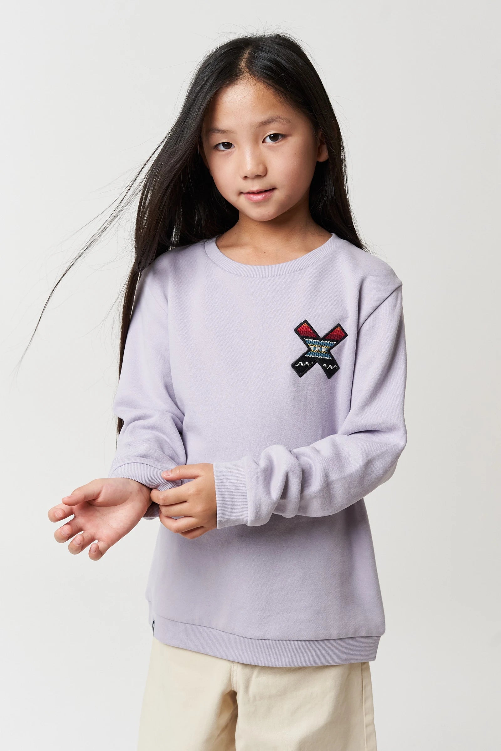 SUDADERA KIDS CLASSIC LIGHT LILAC thumbnail