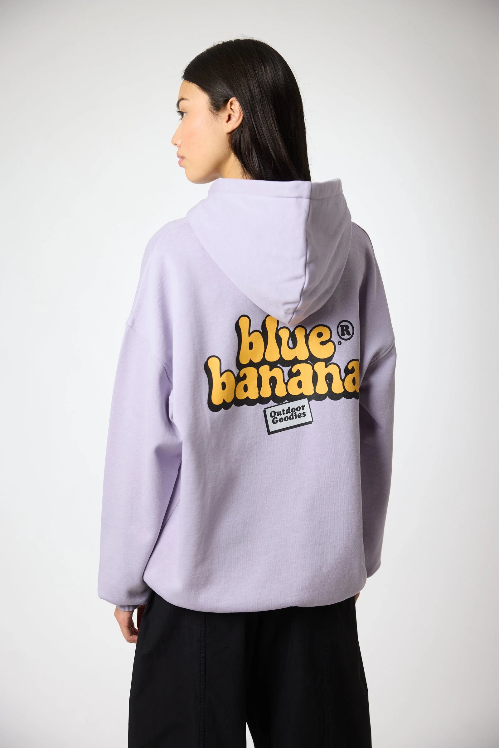 SUDADERA CON CAPUCHA HAKUBA LIGHT LILAC thumbnail