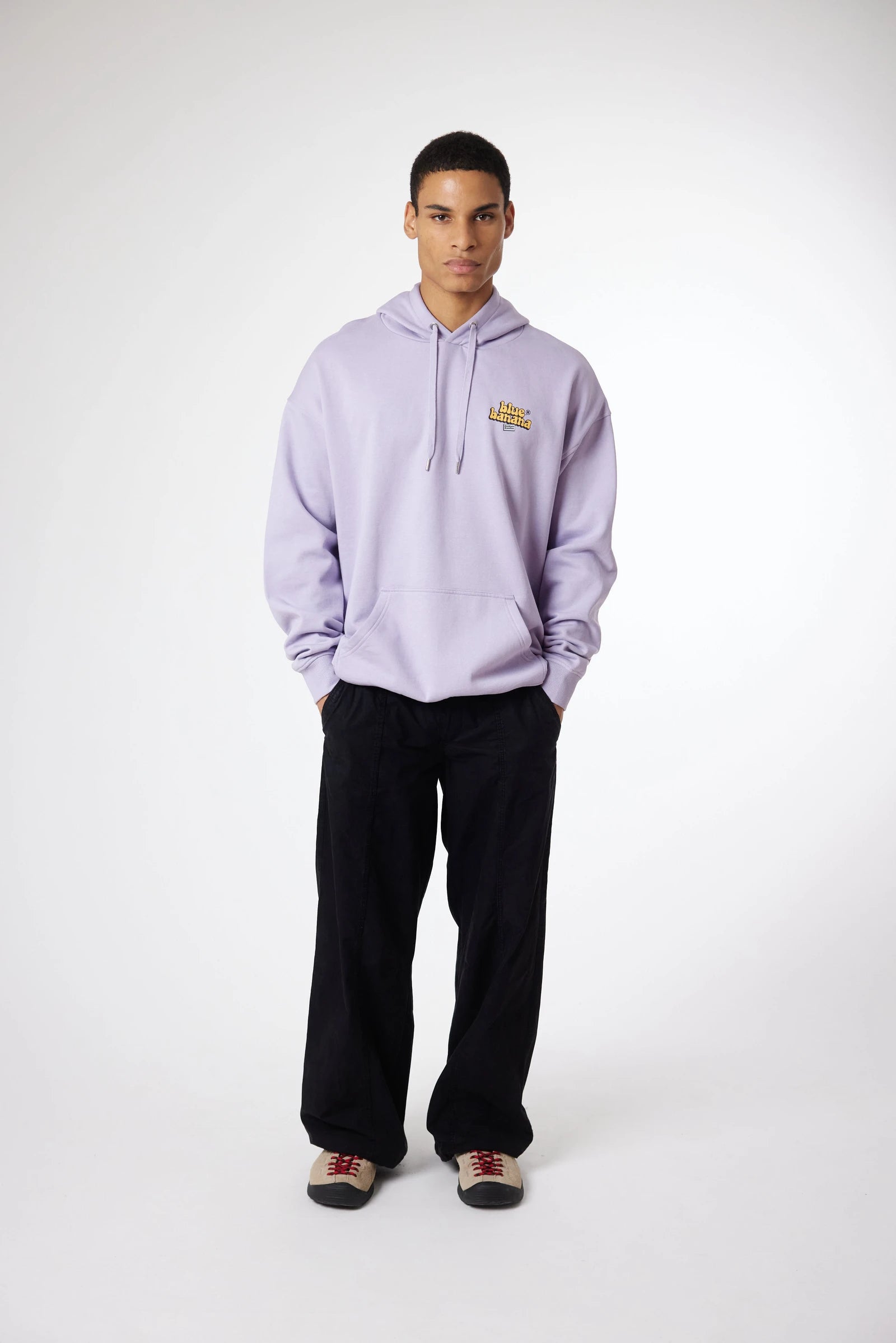 SUDADERA CON CAPUCHA HAKUBA LIGHT LILAC thumbnail