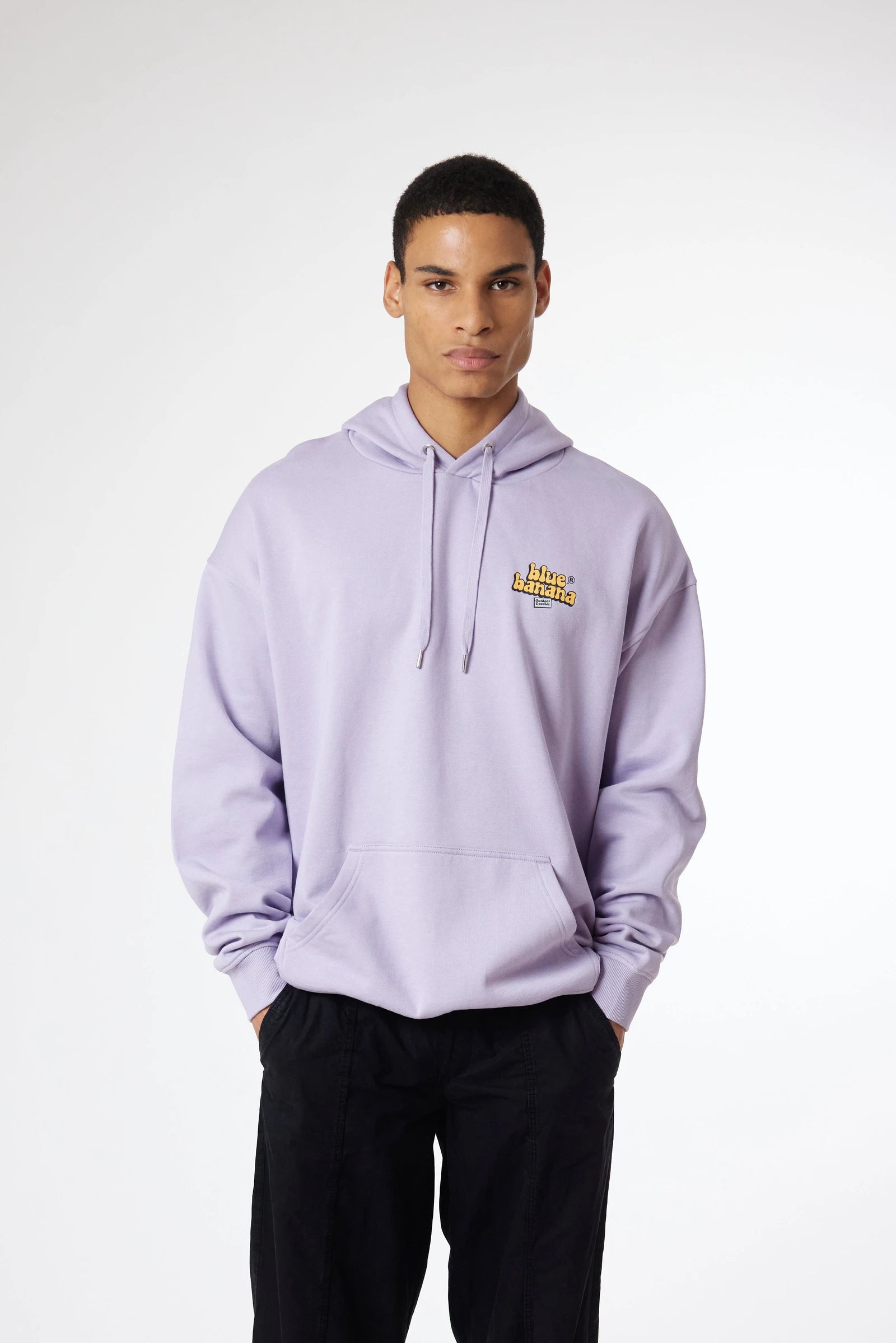 SUDADERA CON CAPUCHA HAKUBA LIGHT LILAC thumbnail