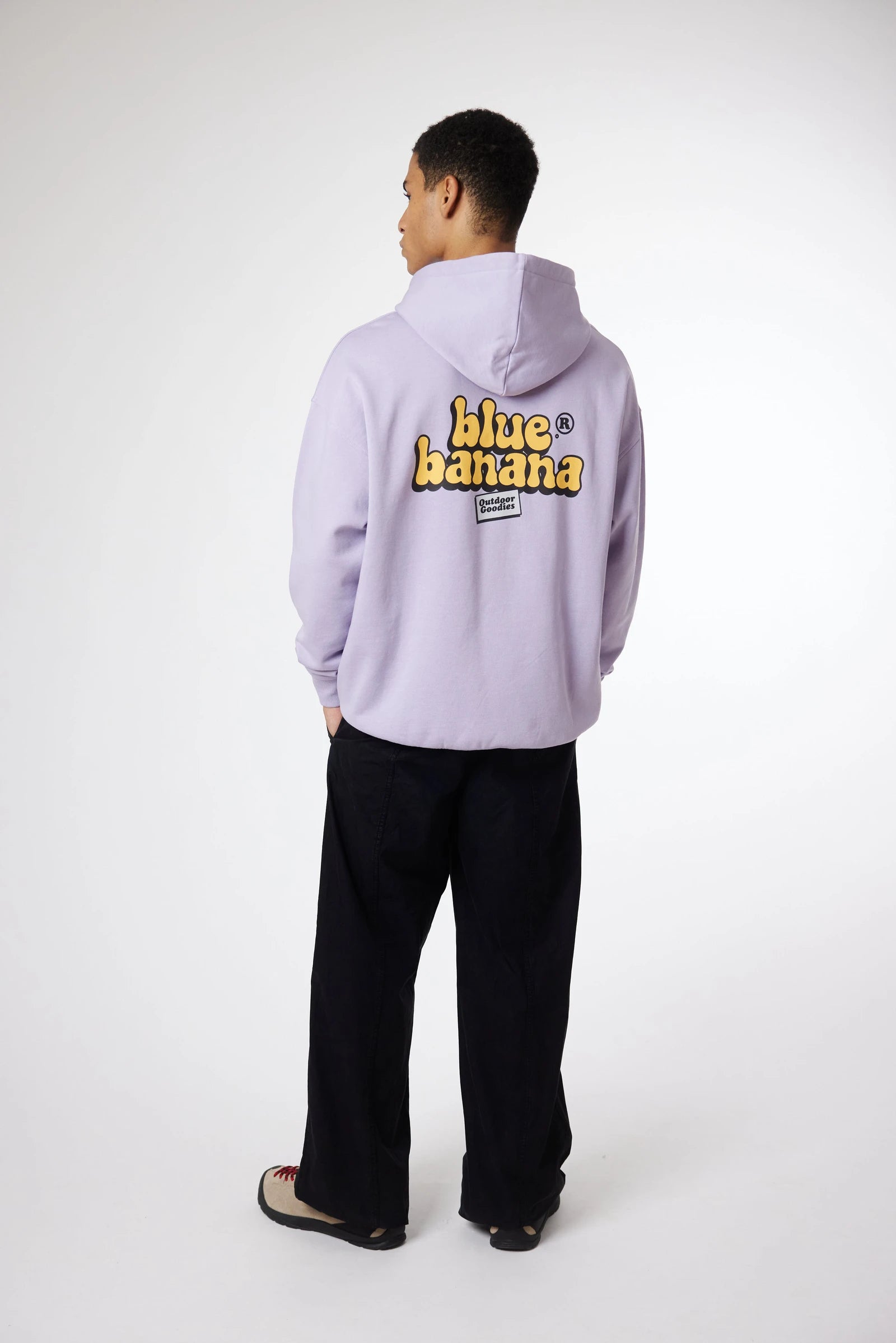 SUDADERA CON CAPUCHA HAKUBA LIGHT LILAC thumbnail