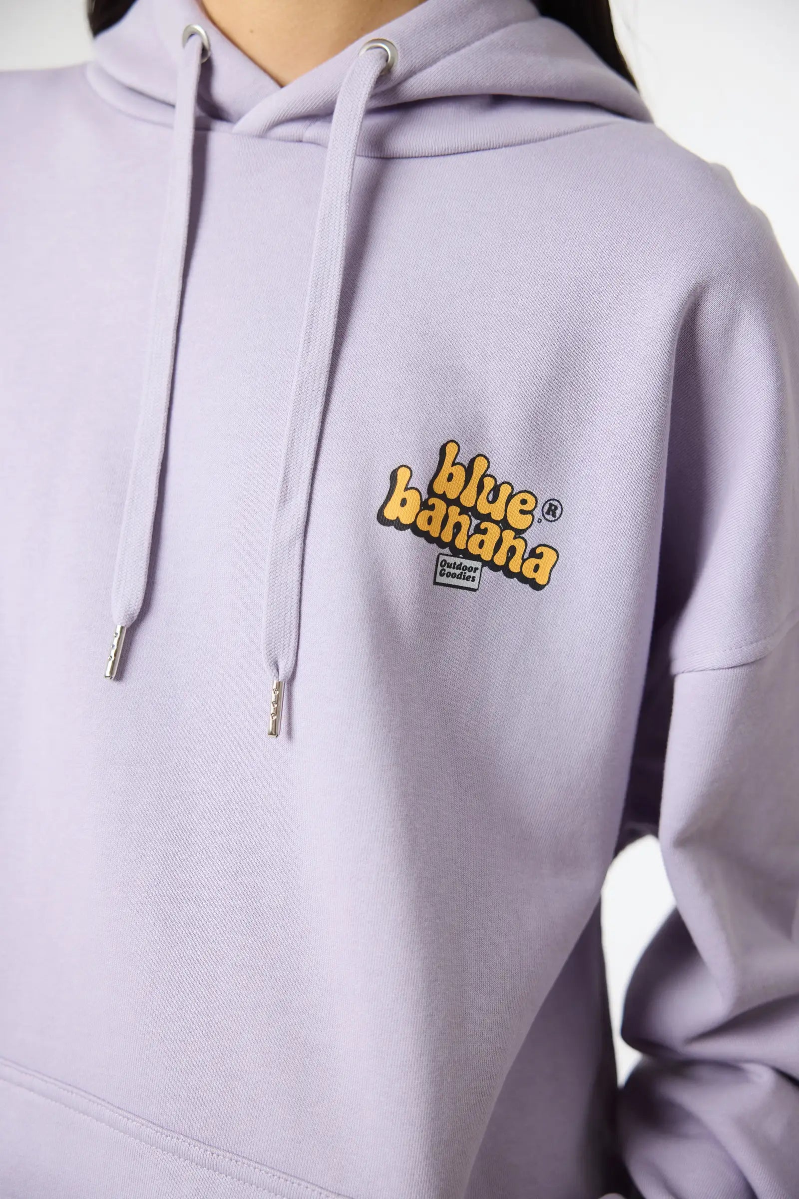 SUDADERA CON CAPUCHA HAKUBA LIGHT LILAC thumbnail