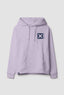 SUDADERA CON CAPUCHA NATURE LIGHT LILAC
