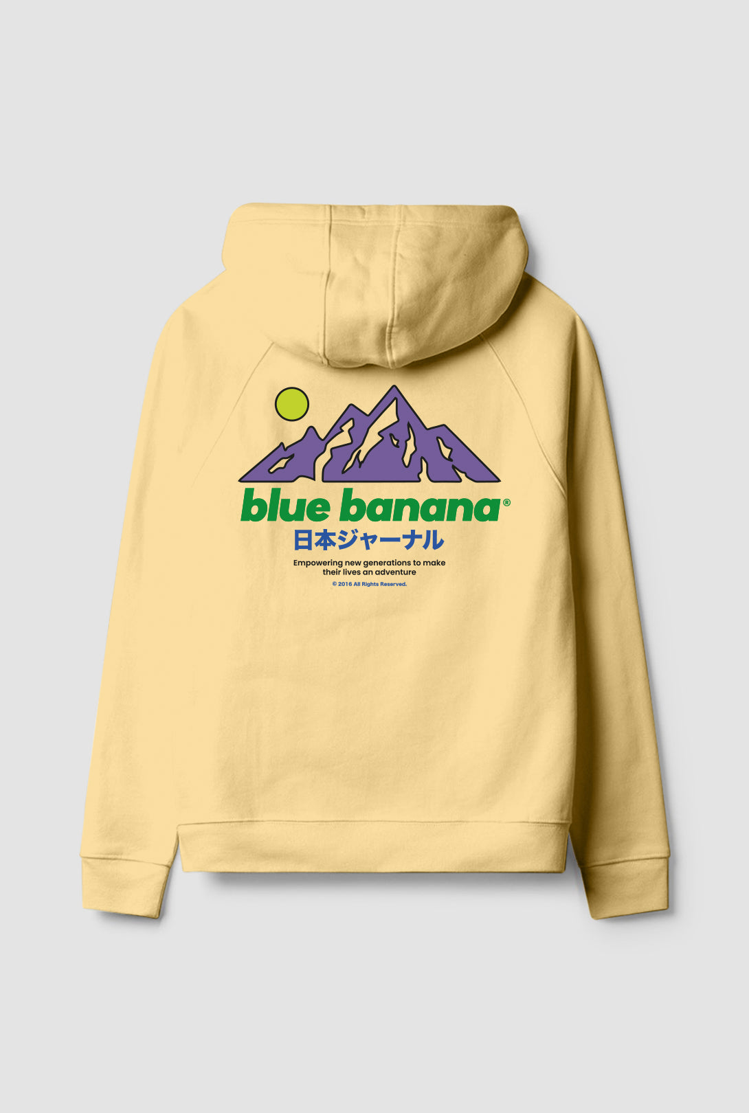 LIGHT YELLOW ONTAKE HOODIE