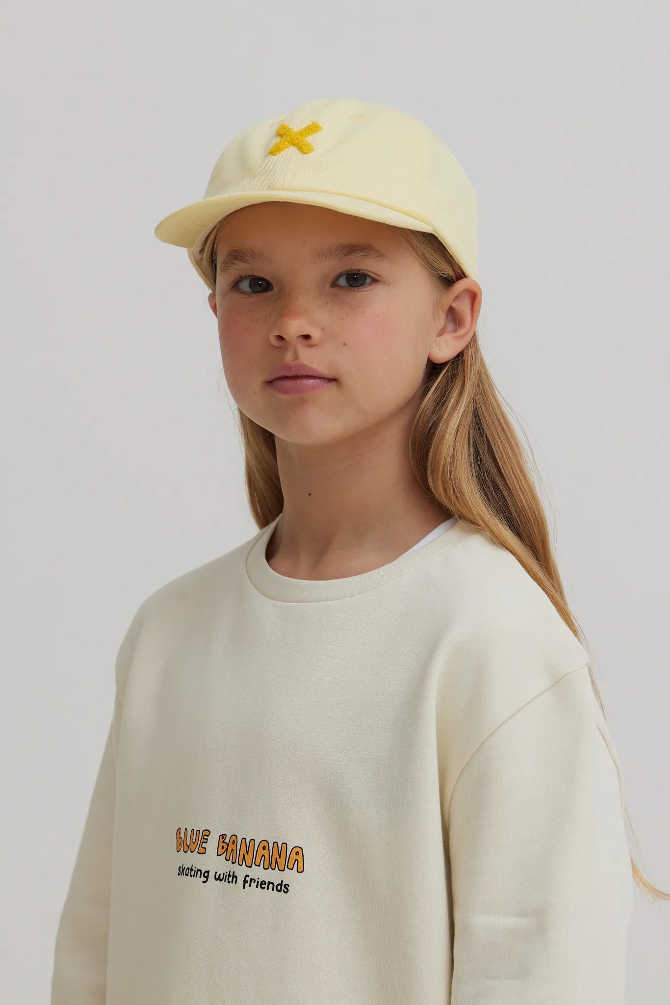 GORRA KIDS TERRY LIGHT YELLOW