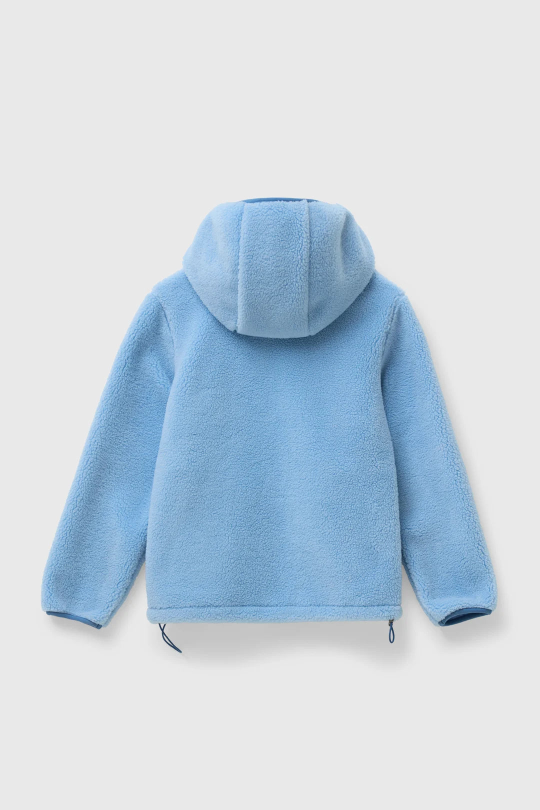 SUDADERA CON CAPUCHA POLAR KIDS BARRY LIGHT BLUE