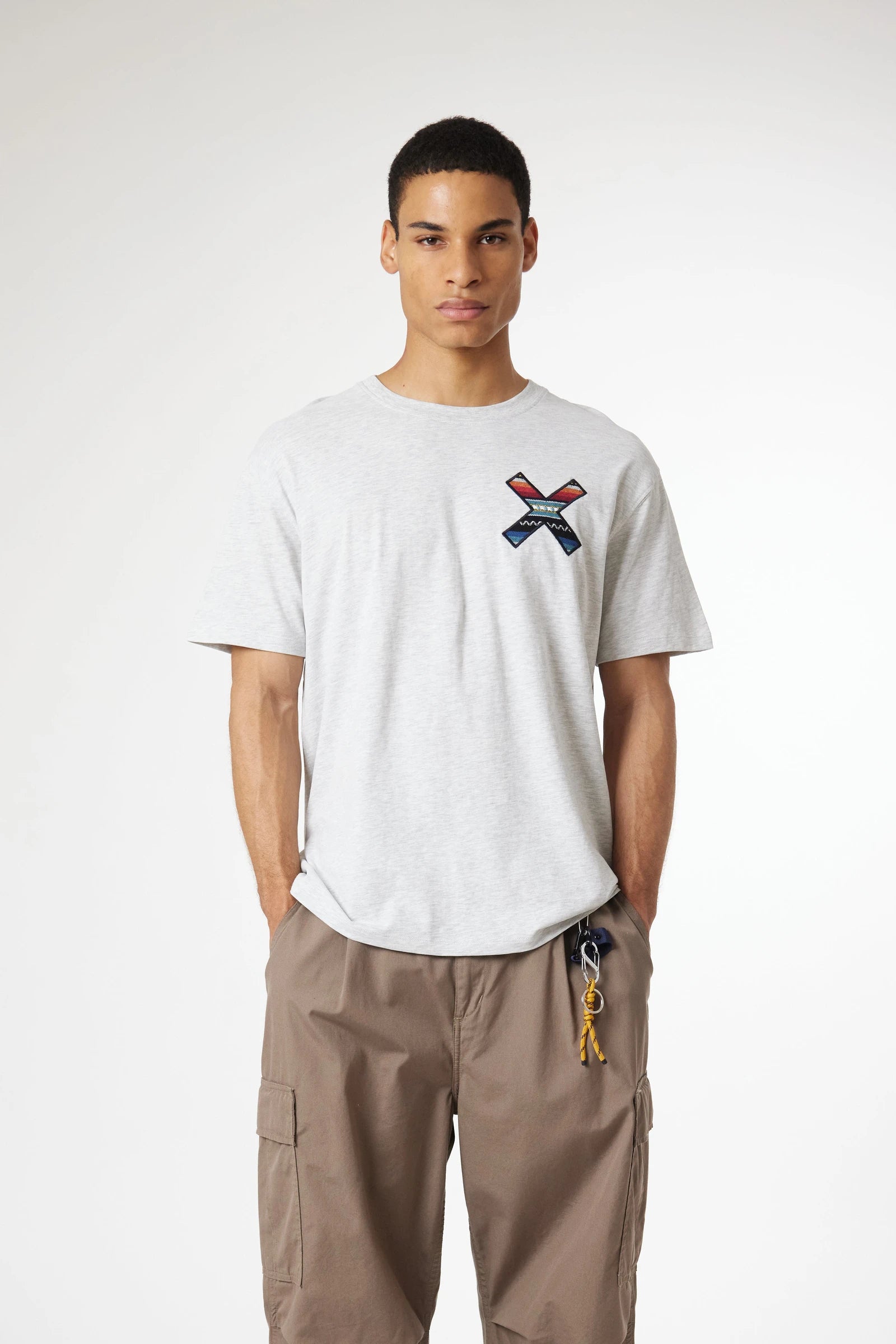 CAMISETA CLASSIC LIGHT GREY MELANGE thumbnail