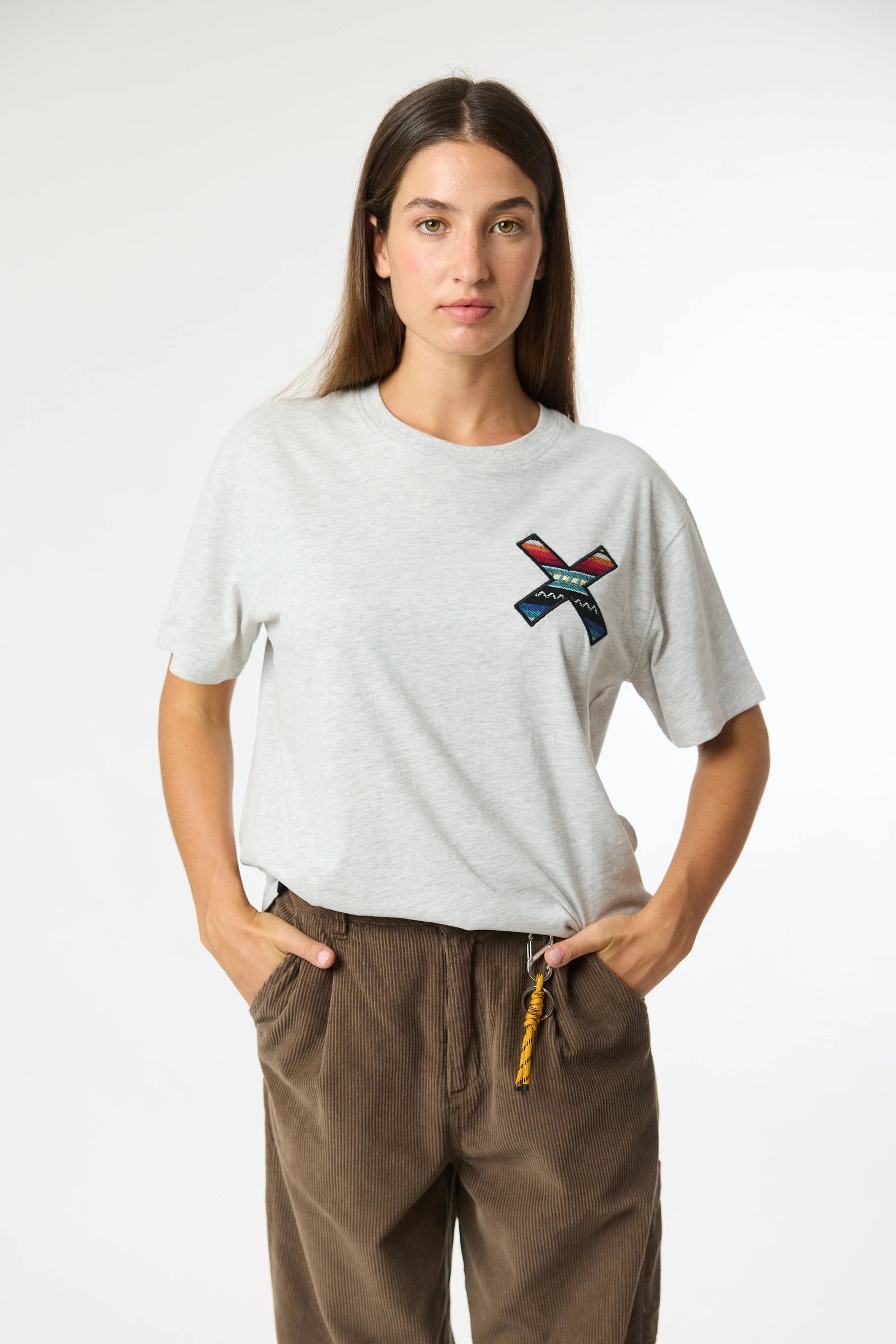 CAMISETA CLASSIC LIGHT GREY MELANGE thumbnail