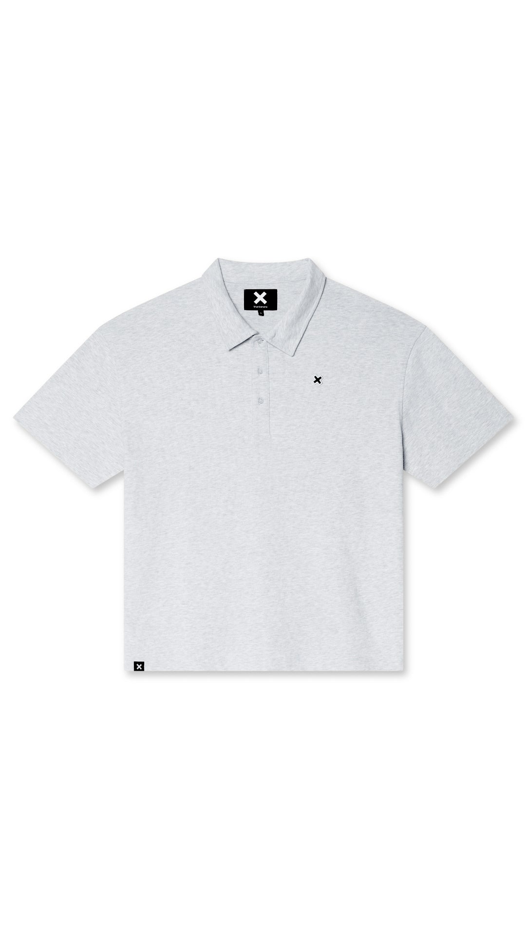 POLO PATCH LIGHT GREY MELANGE thumbnail