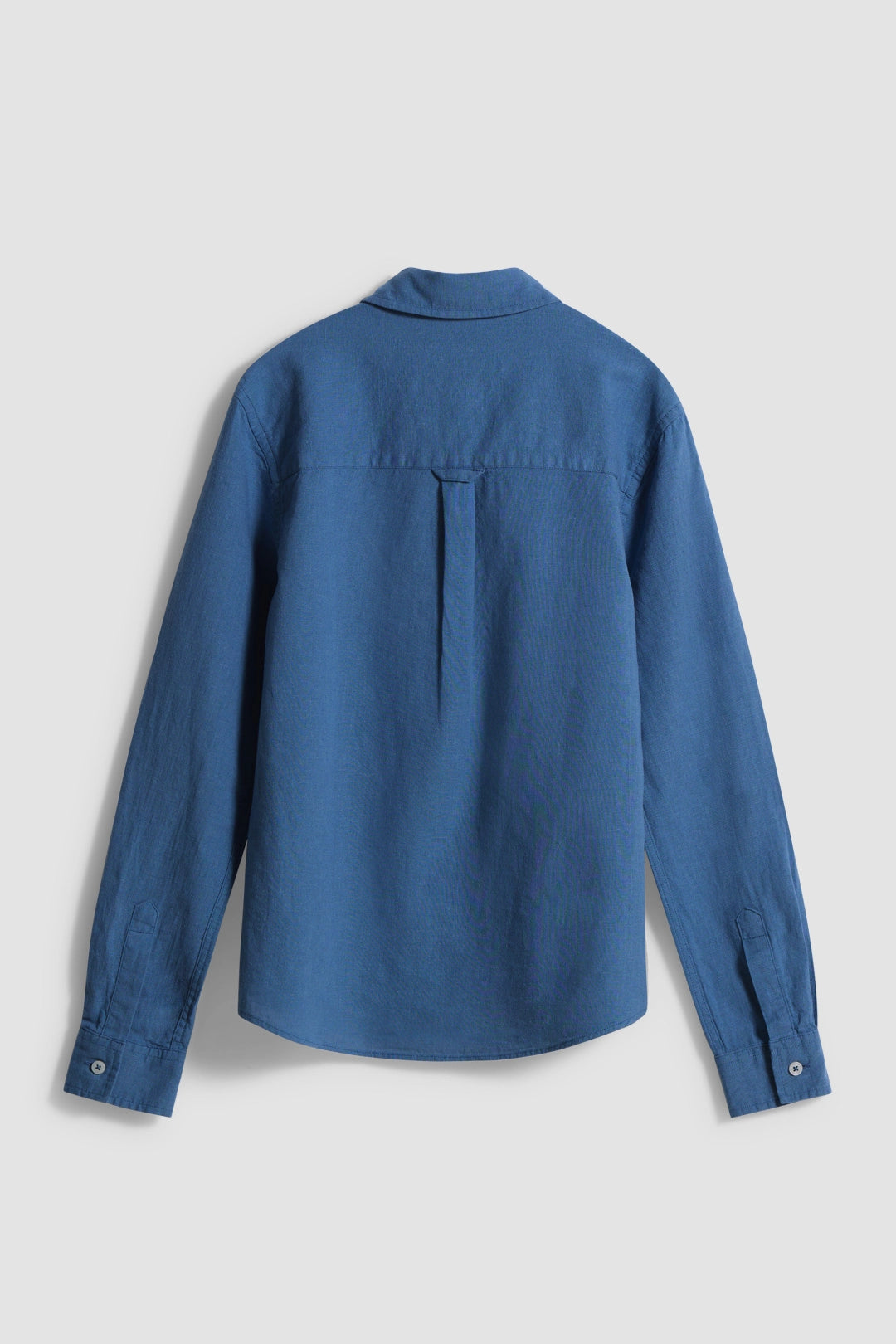 SKY BLUE LINEN KIDS SHIRT