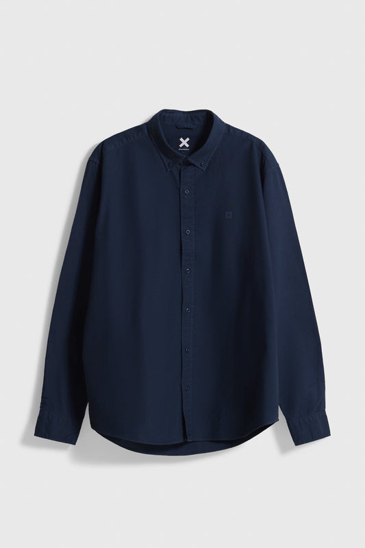 CAMISA LOOM AZUL MARINO