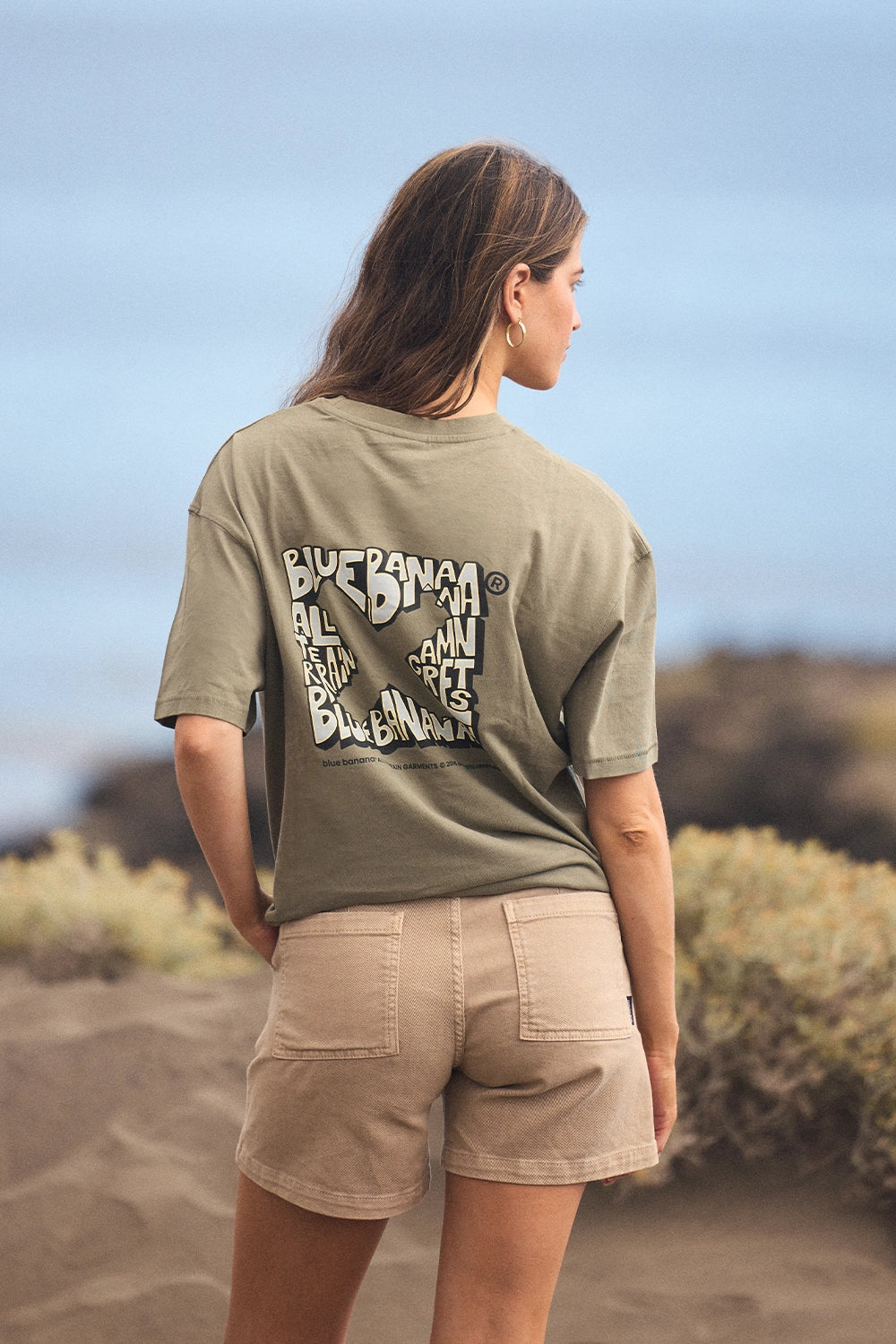 CAMISETA MESS OLIVE GREEN