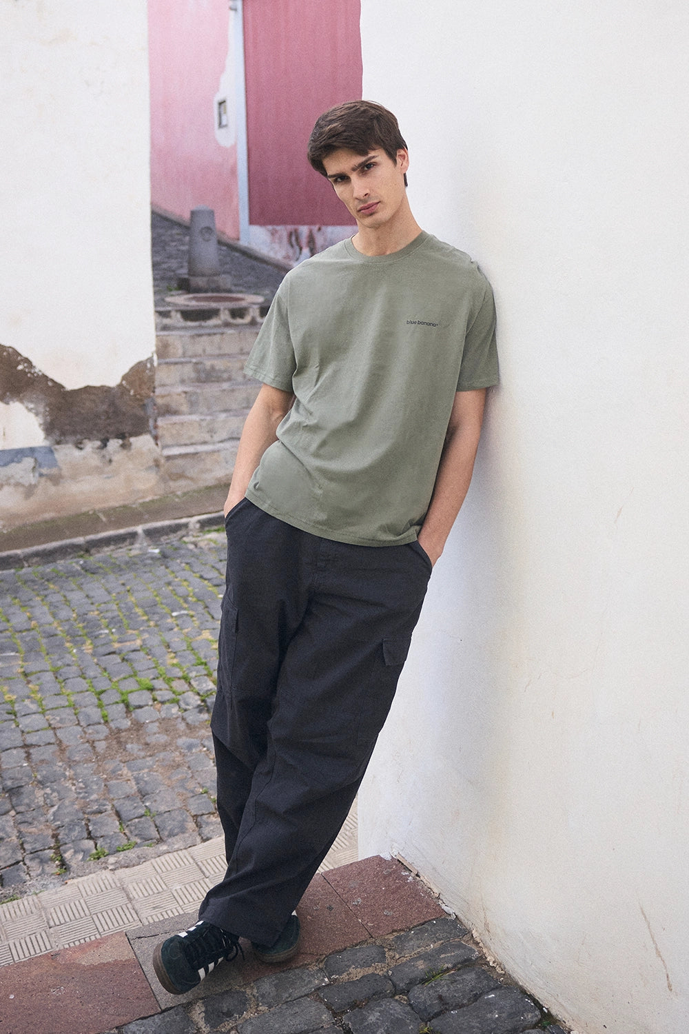 CAMISETA MESS OLIVE GREEN