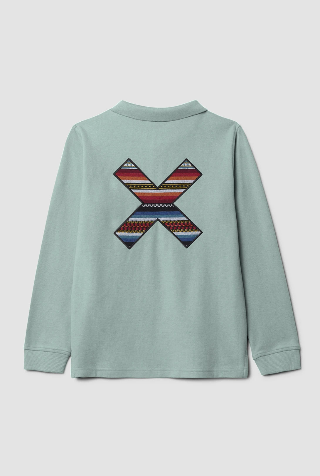 POLO MANGA LARGA KIDS CLASSIC MENTA