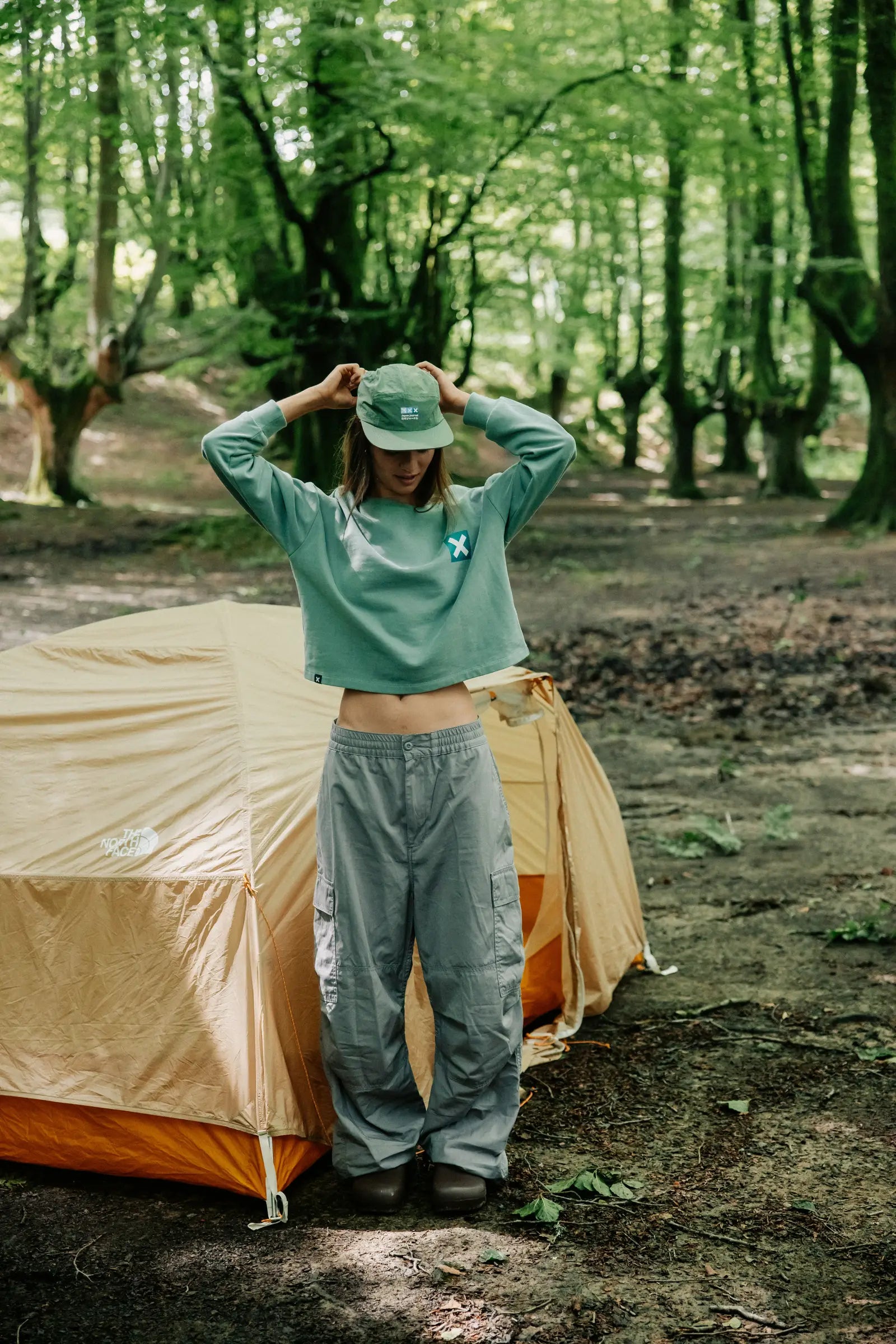 SUDADERA MUJER NATURE MENTA