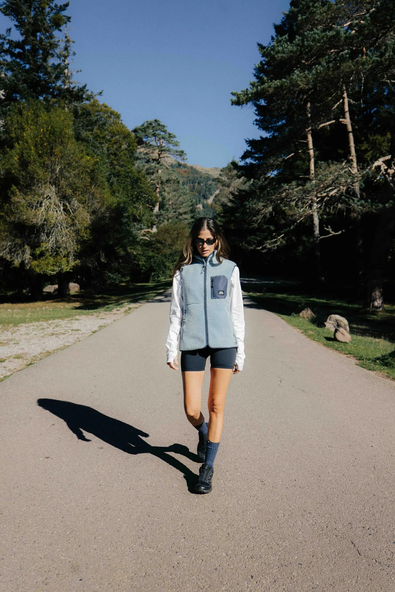 CHALECO FLEECE ROPE MENTA thumbnail