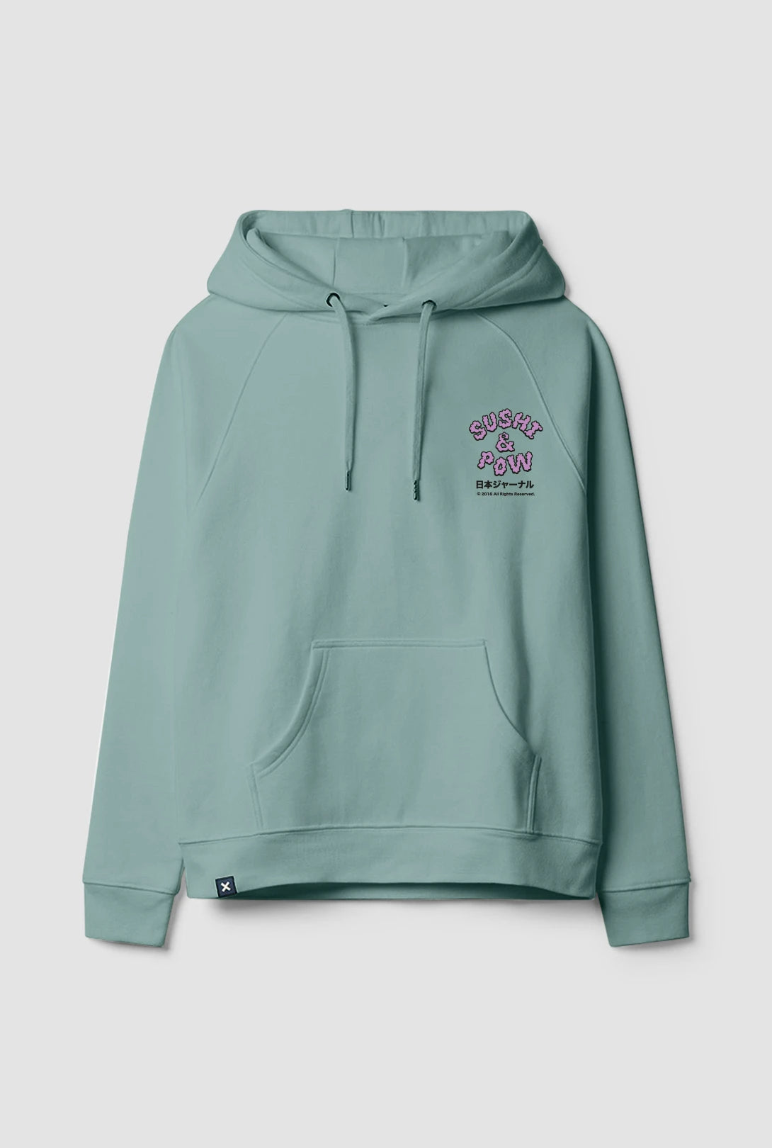 SUDADERA CON CAPUCHA SUSHI & POW MENTA