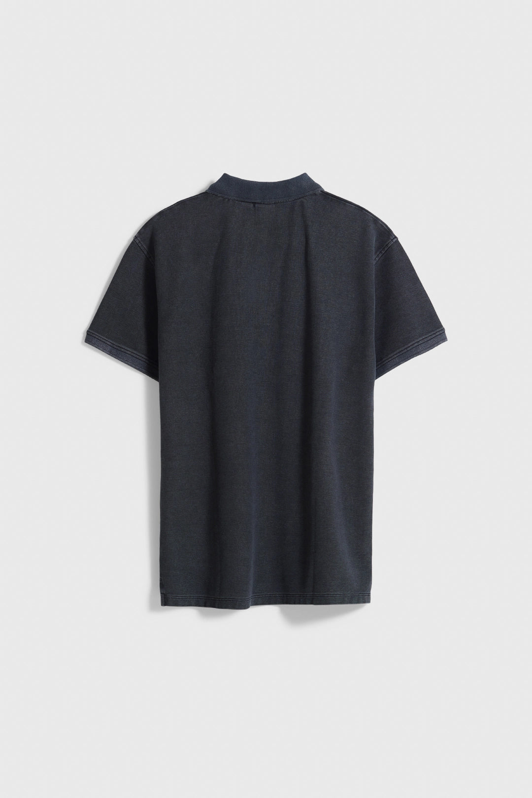 POLO WASHED NATURE NEGRO