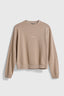 SUDADERA MUJER NATURE CAMEL