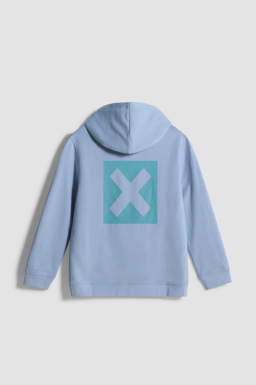 SUDADERA CON CAPUCHA KIDS NATURE ICE BLUE