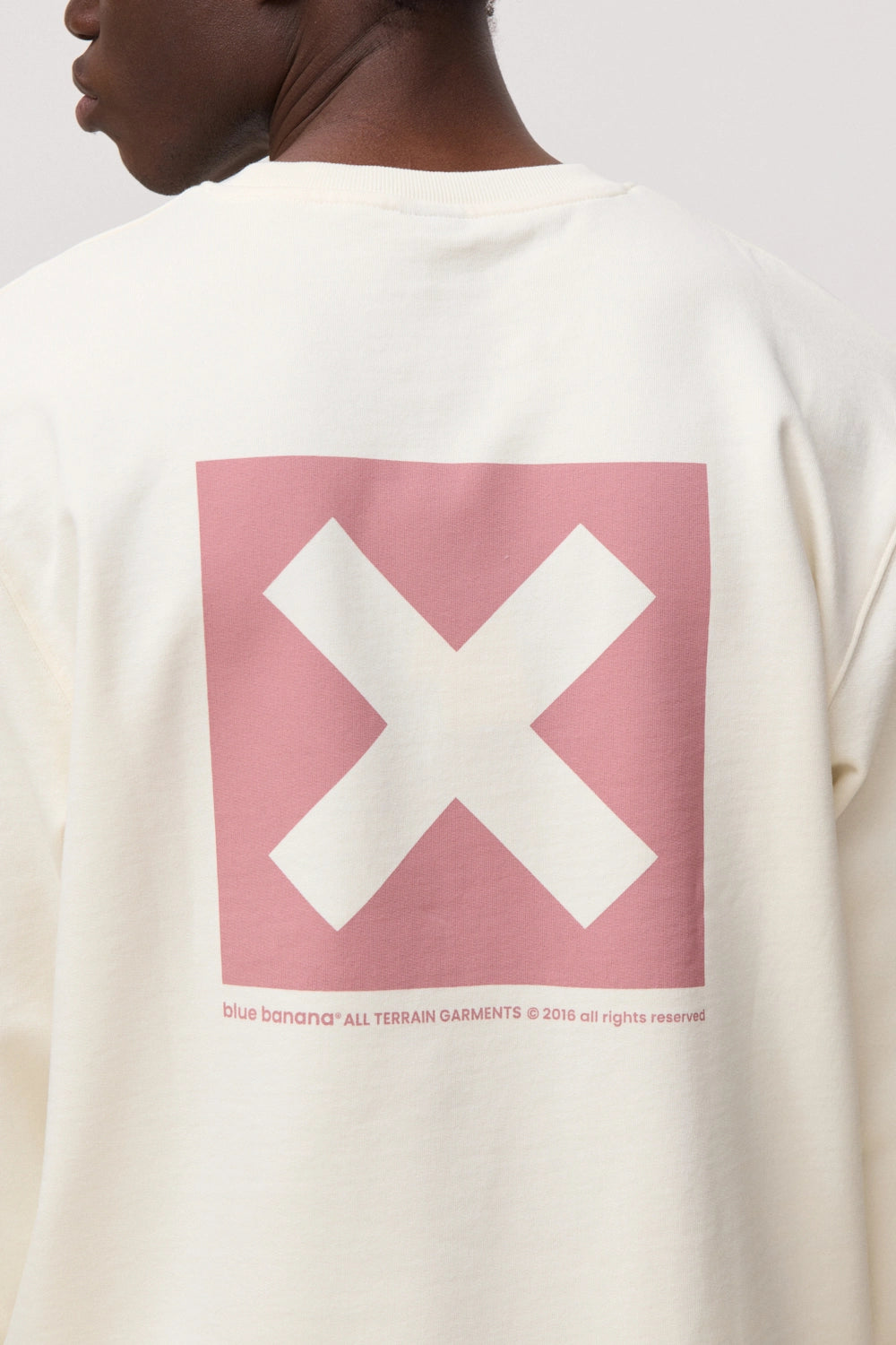 SUDADERA NATURE BLANCO ROTO