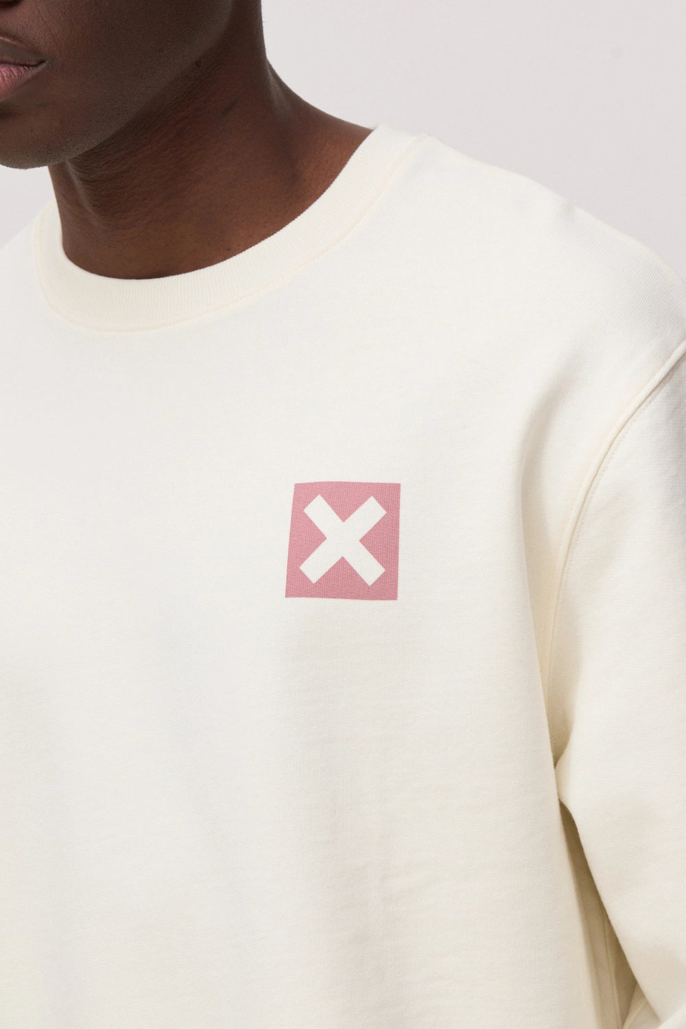 SUDADERA NATURE BLANCO ROTO