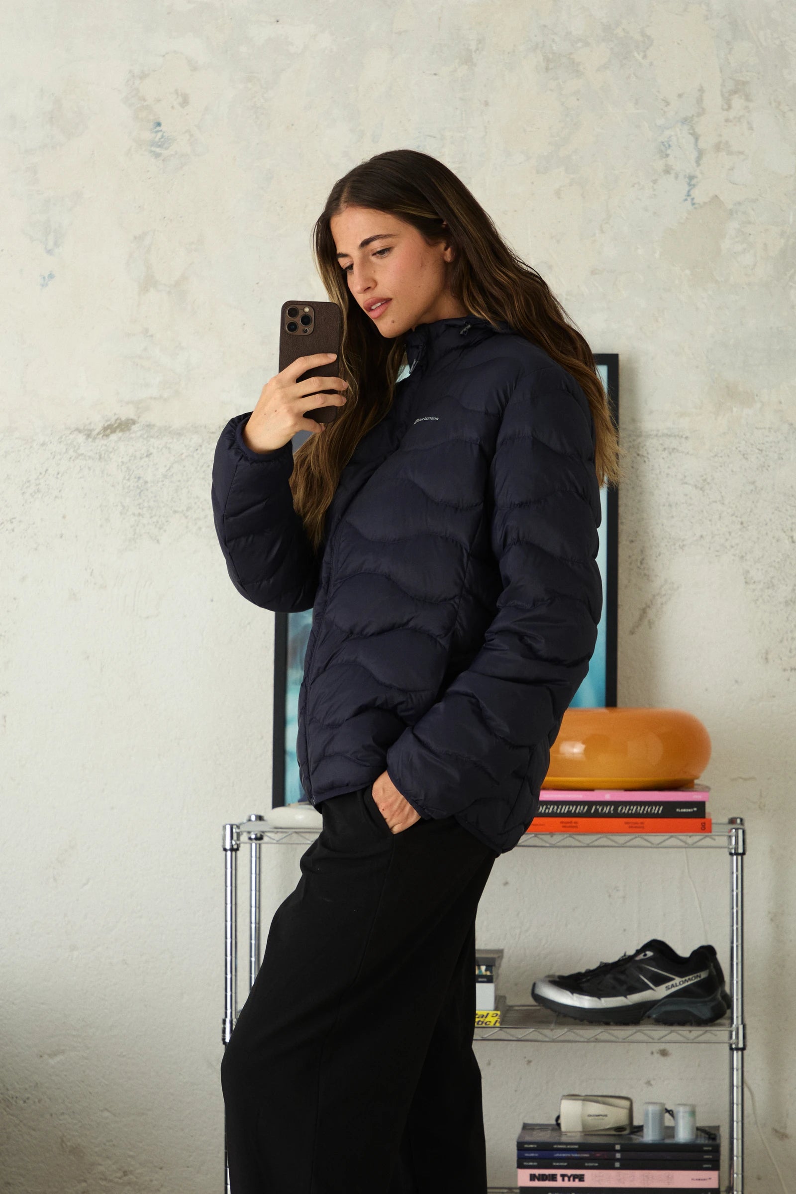 PACK PUFFER BLIZZARD AZUL MARINO + CAMISETA CLASSIC BLANCA