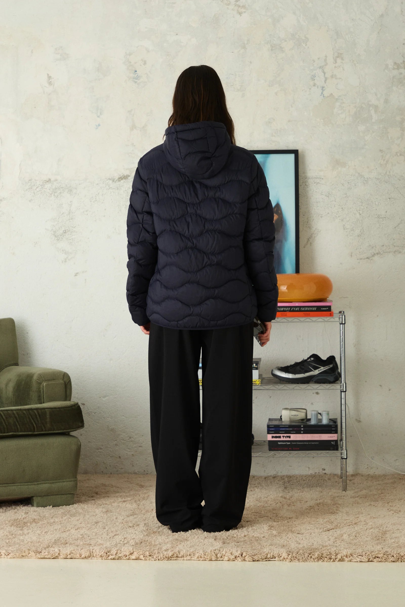 PACK PUFFER BLIZZARD AZUL MARINO + CAMISETA CLASSIC BLANCA