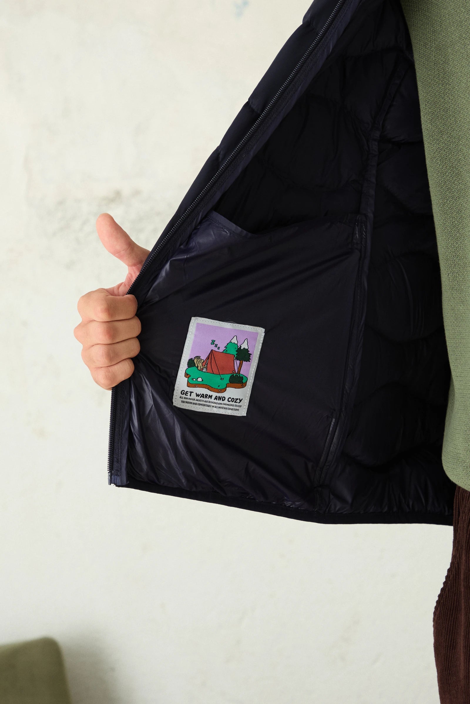 PUFFER BLIZZARD AZUL MARINO