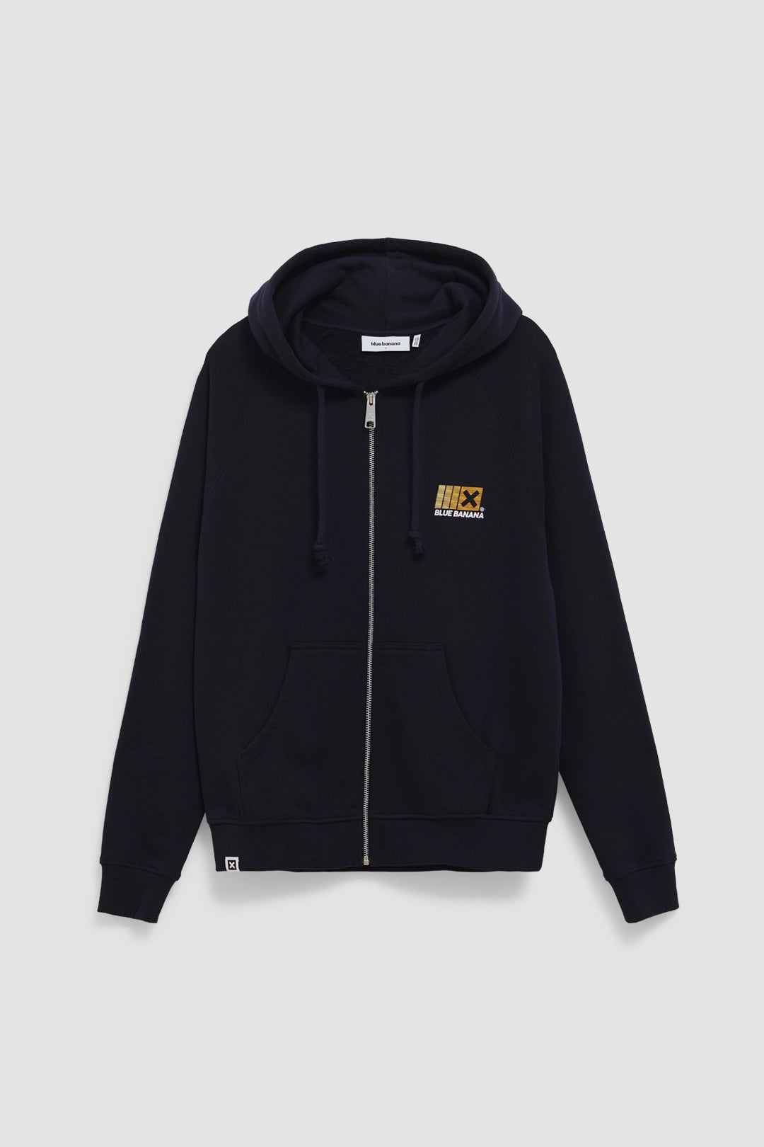 SUDADERA CON CAPUCHA FULL ZIP BOOST AZUL MARINO