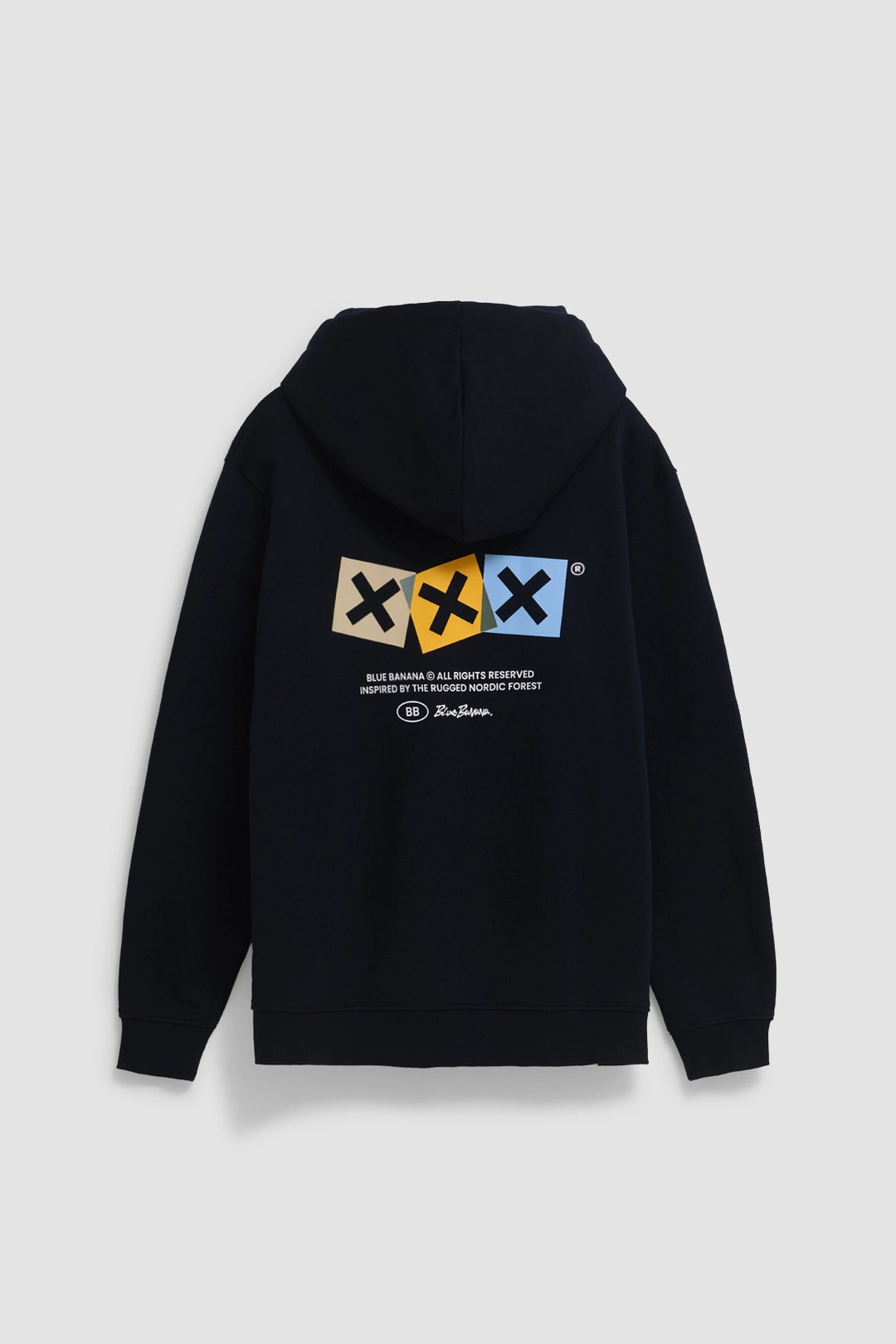 NAVY DICE HOODIE