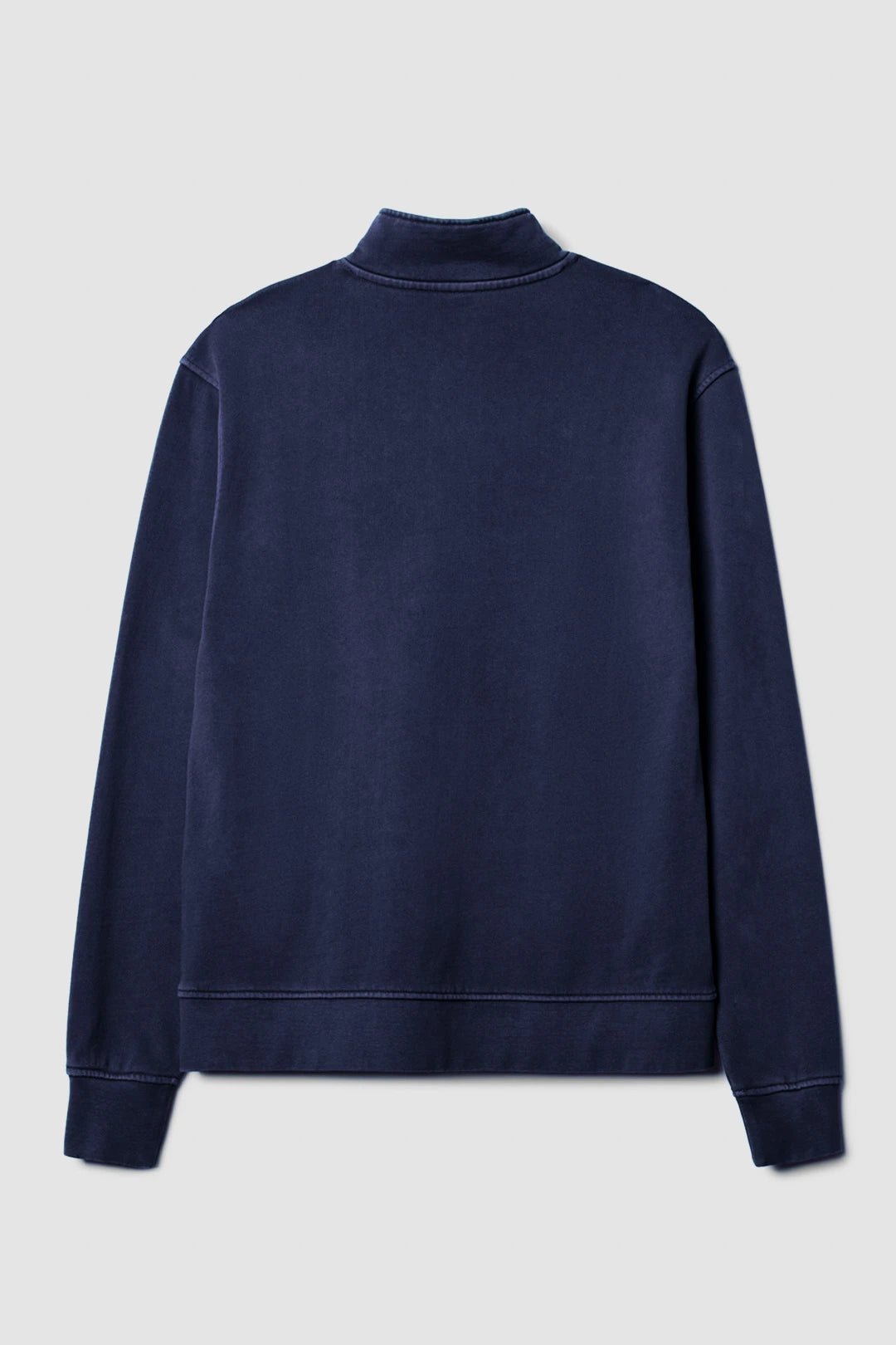 SUDADERA HALF ZIP ICONIC AZUL MARINO thumbnail