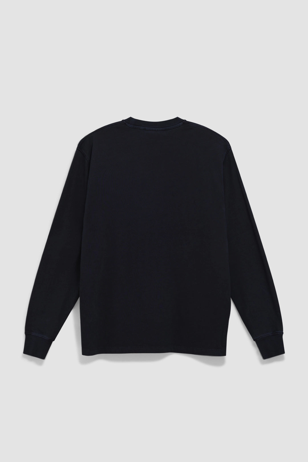 NAVY ICONIC LS TEE