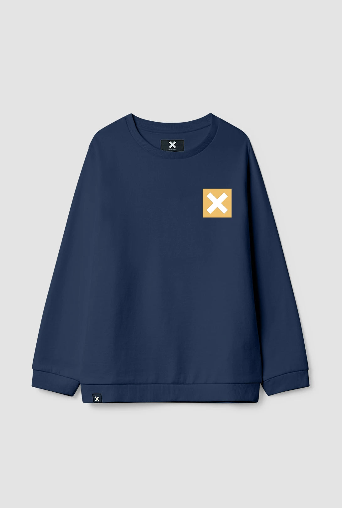 SUDADERA KIDS NATURE AZUL MARINO
