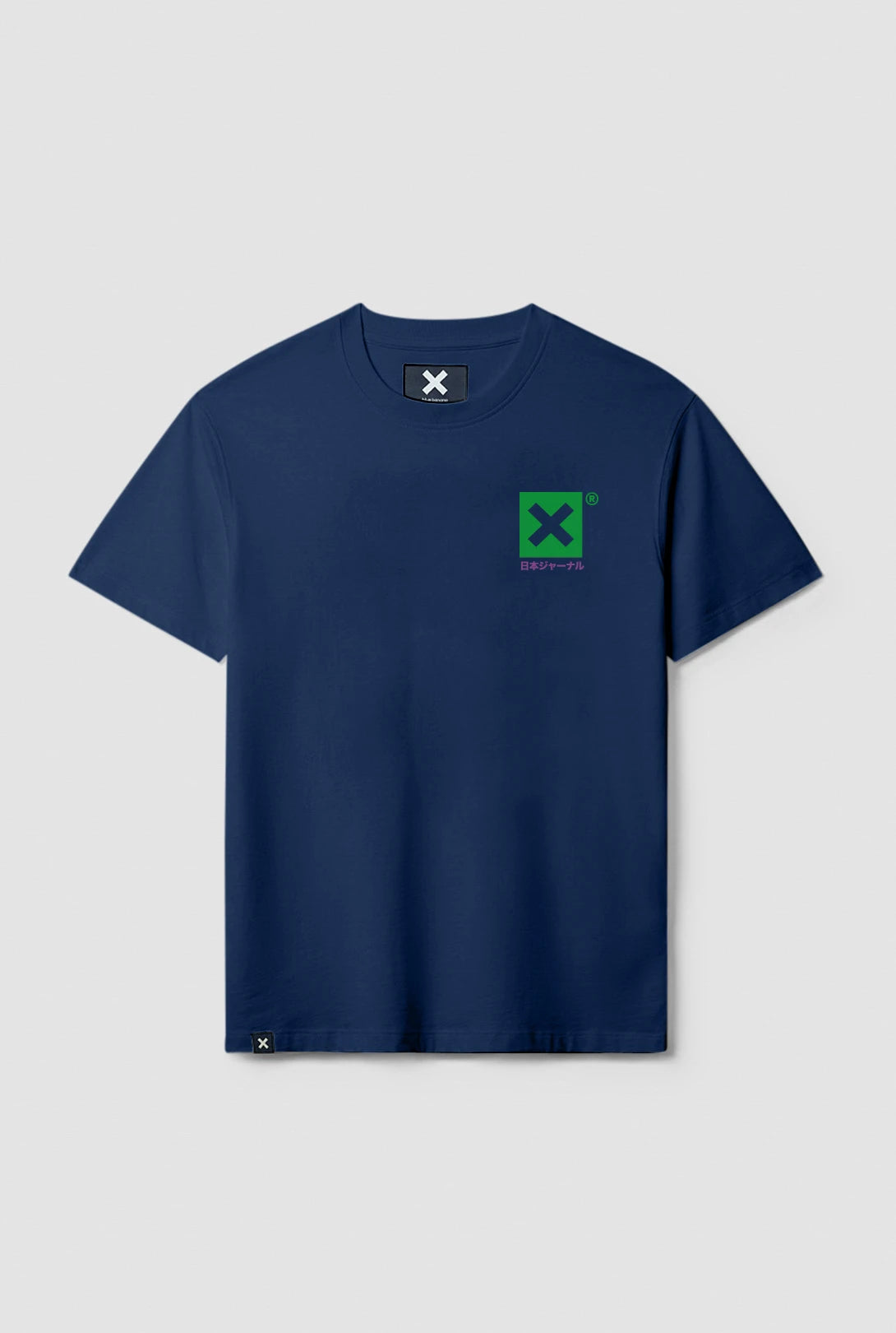 NAVY ONTAKE TEE