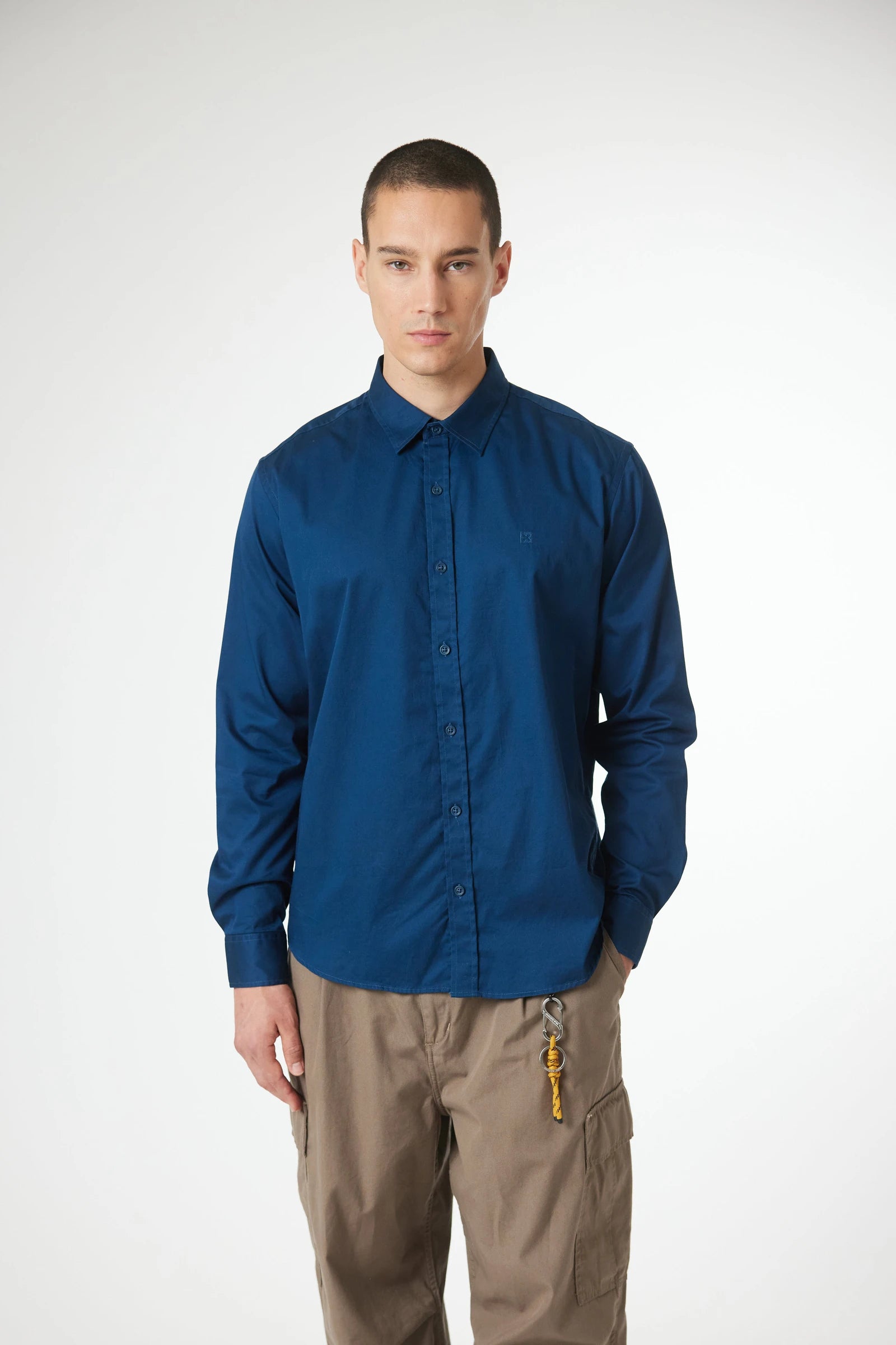 CAMISA POINT AZUL MARINO thumbnail